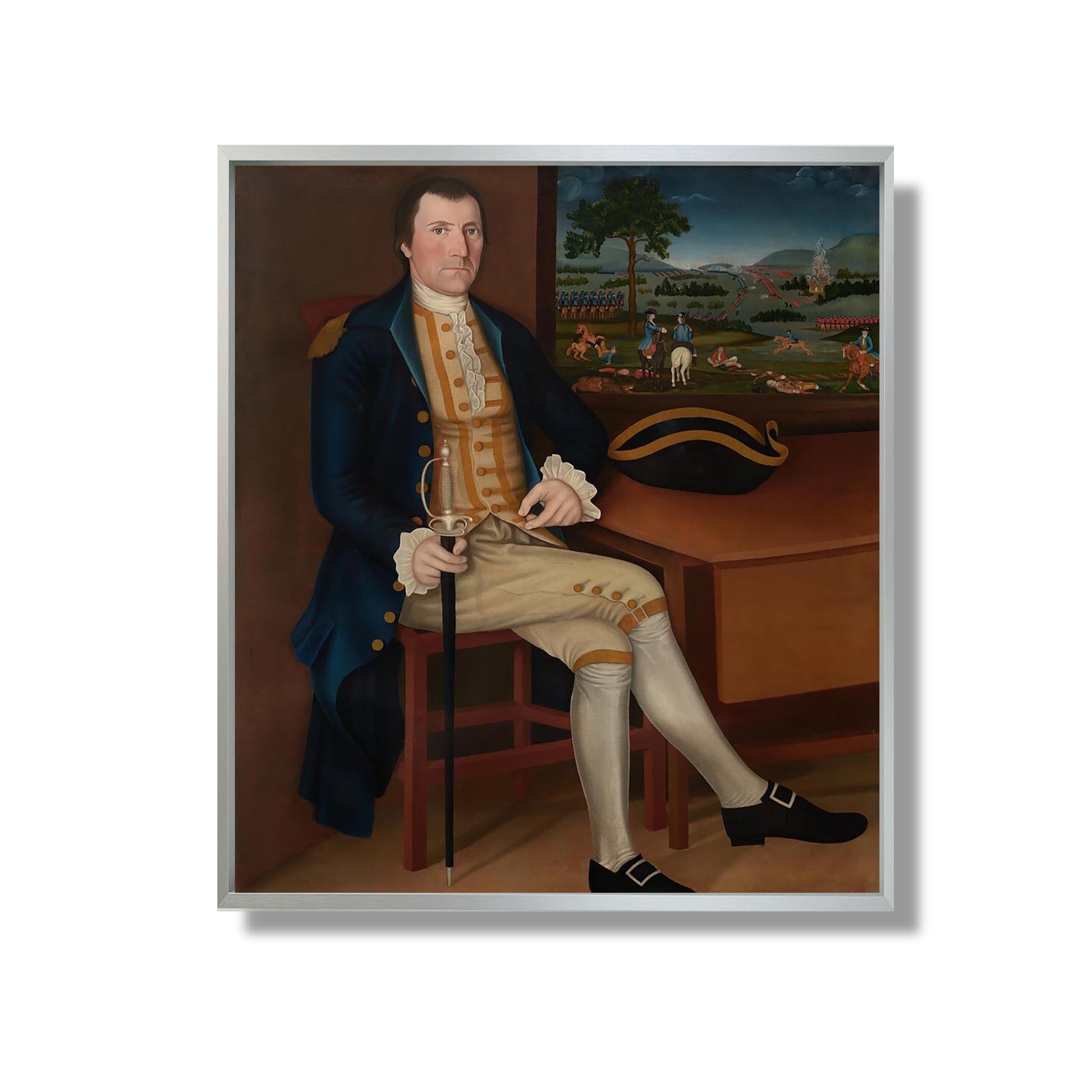 Captain Samuel Chandler - Winthrop Chandler - Reproduction Peinture