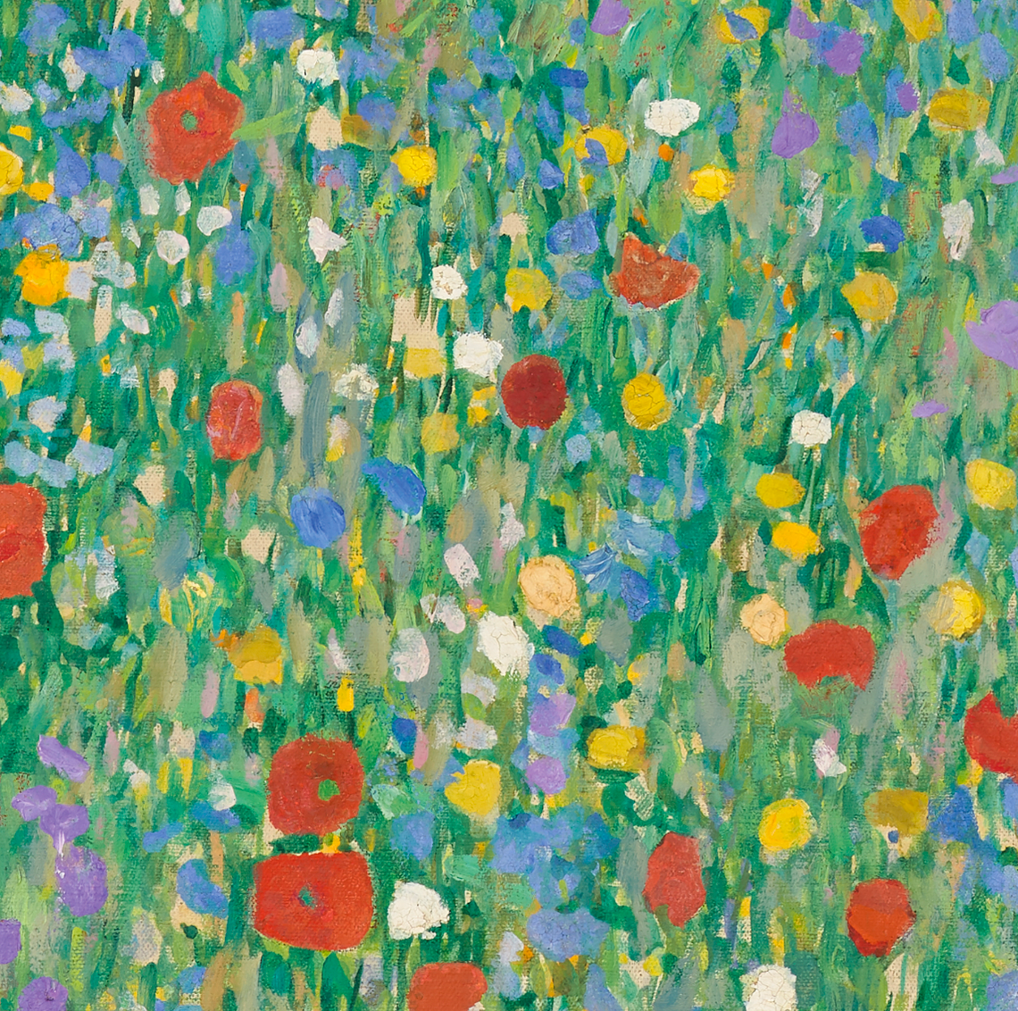 Mohnblumen in Blüte - Gustav Klimt