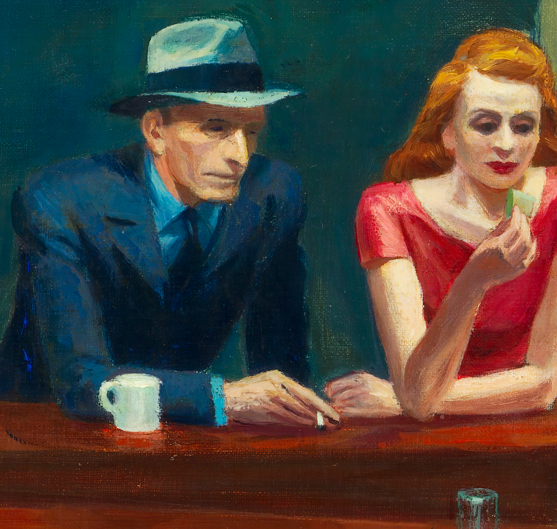 Nachtfalken - Edward Hopper