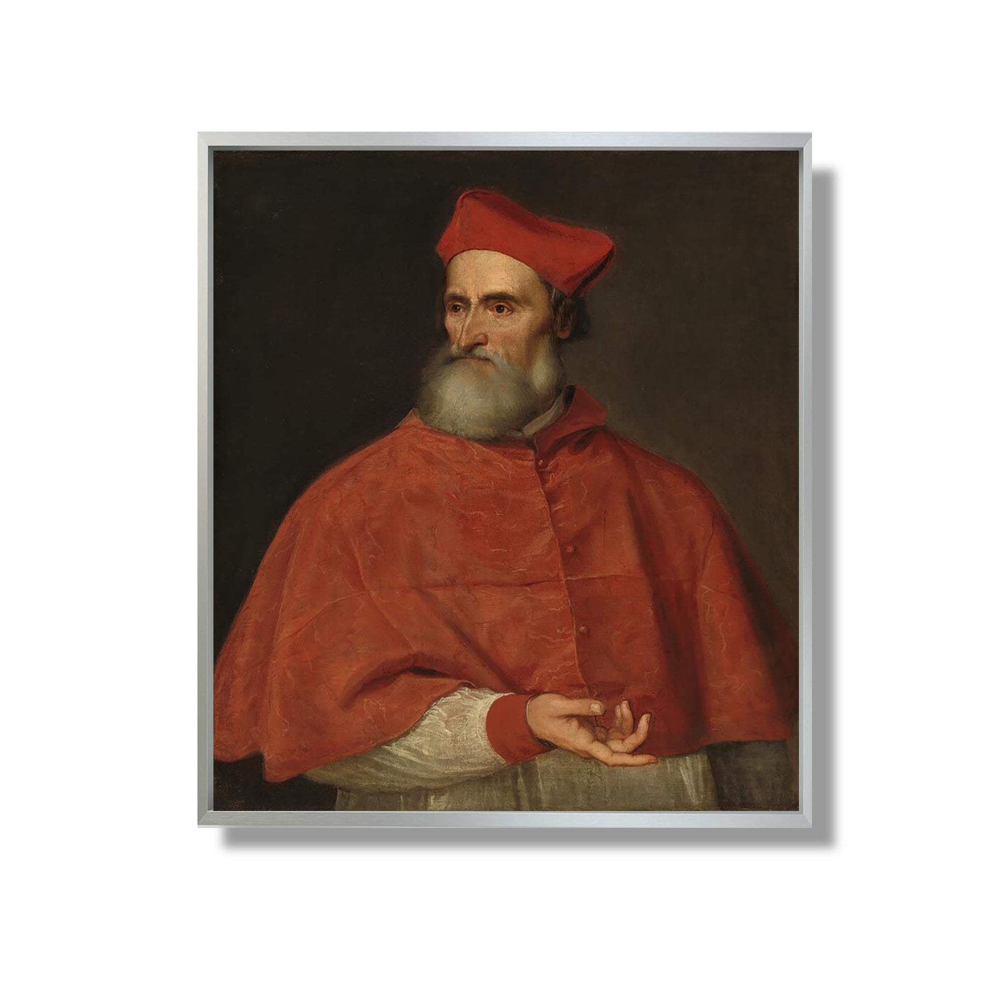 Cardinal Pietro Bembo - Titian - Reproduction Peinture