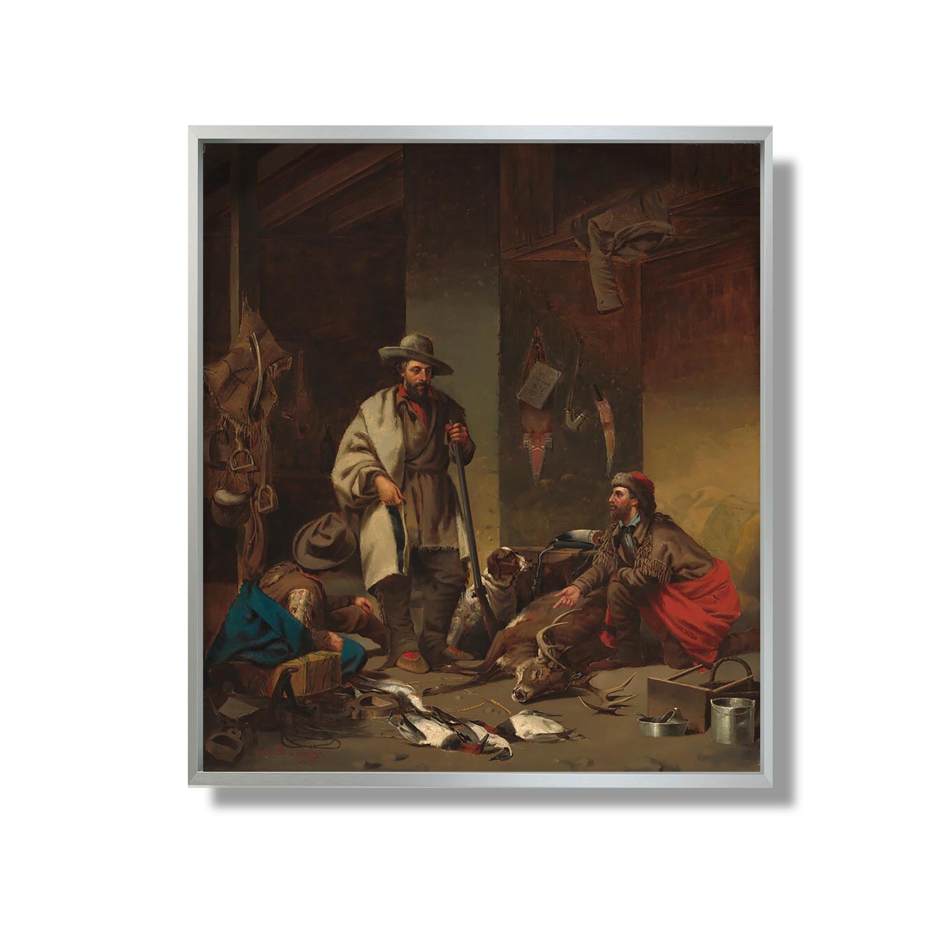 Catalogue of the Paintings, Statuary, Casts, Bronzes, &c. of the Corcoran Gallery of Art - John Mix Stanley - Reproduction Peinture