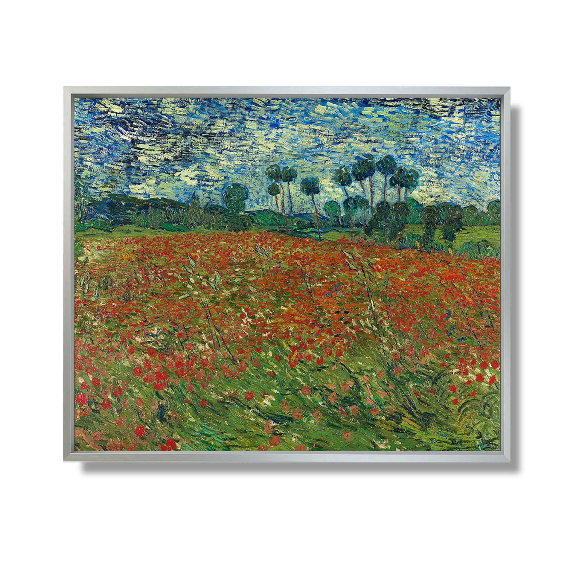 Champs de Coquelicots - Vincent Van Gogh - Reproduction Peinture