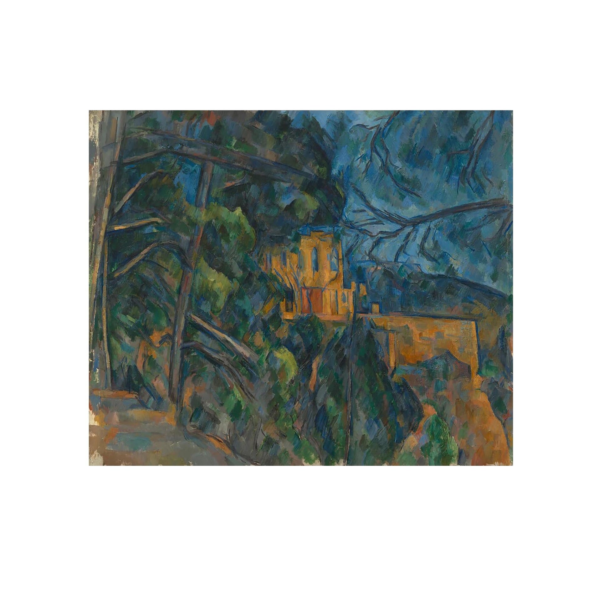 Château Noir - Paul Cézanne - Reproduction Peinture