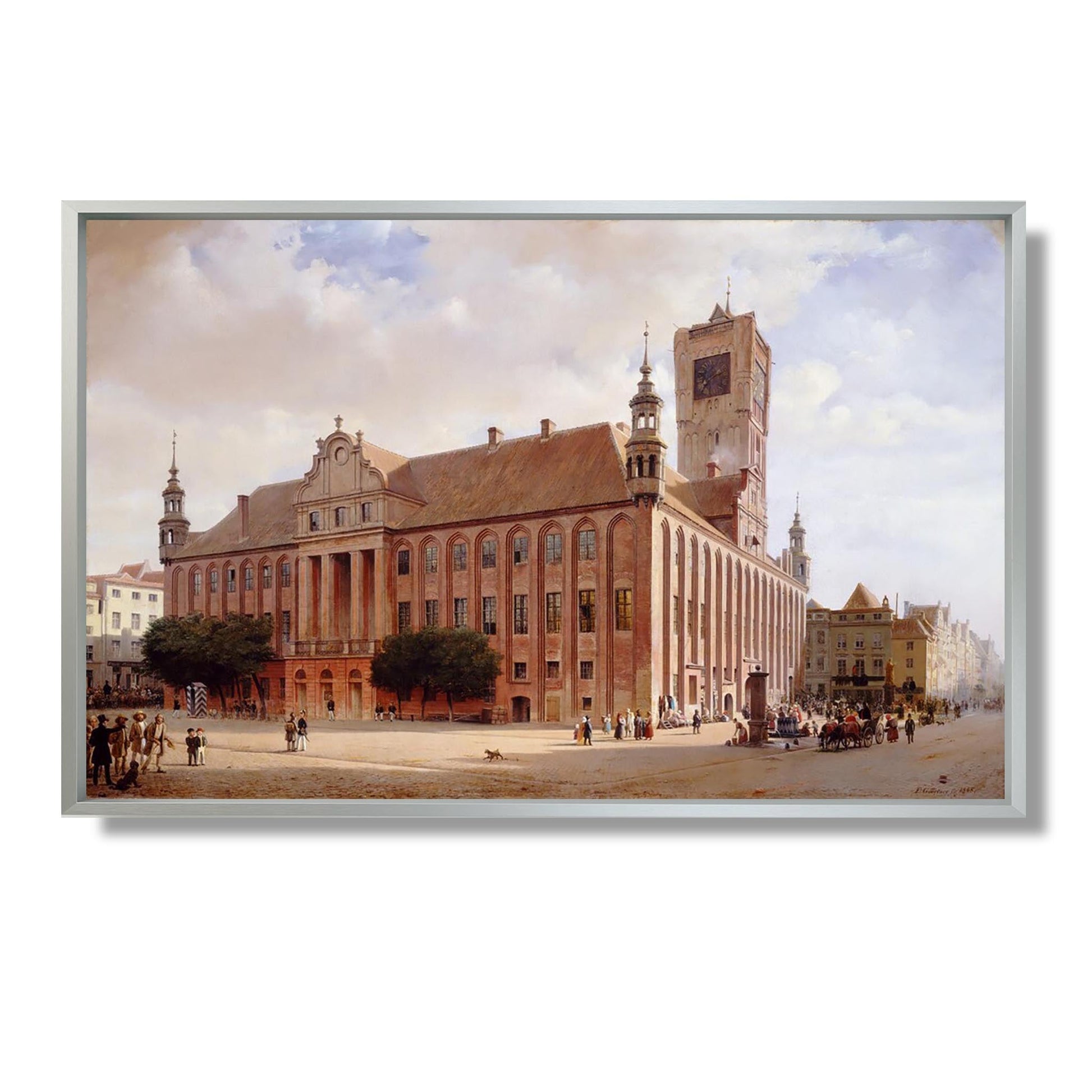 City Hall at Thorn - Eduard Gaertner - Reproduction Peinture