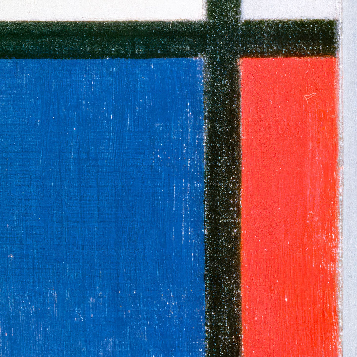 Komposition II in Rot, Blau und Gelb - Piet Mondrian