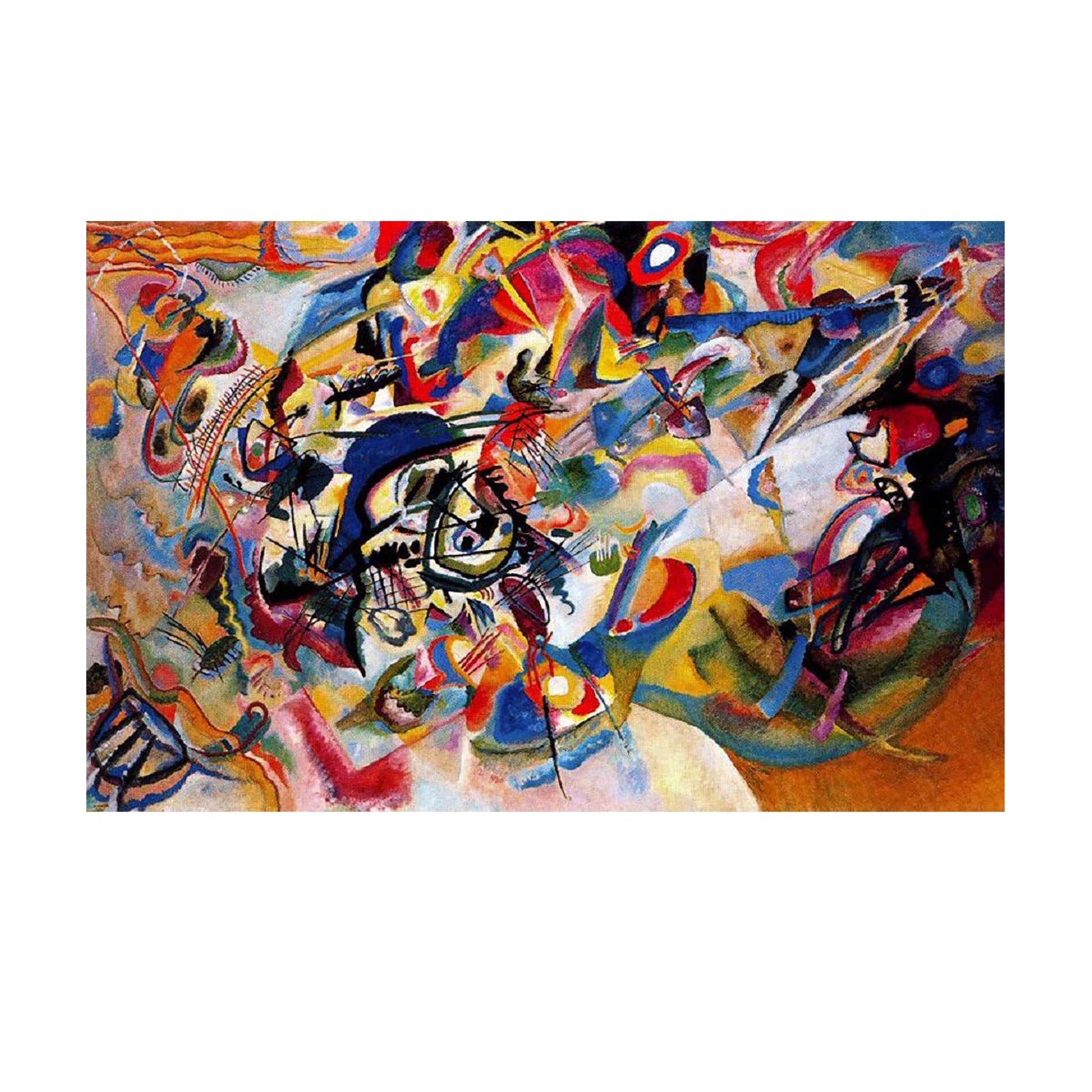 Composition VII - Wassily Kandinsky - Reproduction Peinture