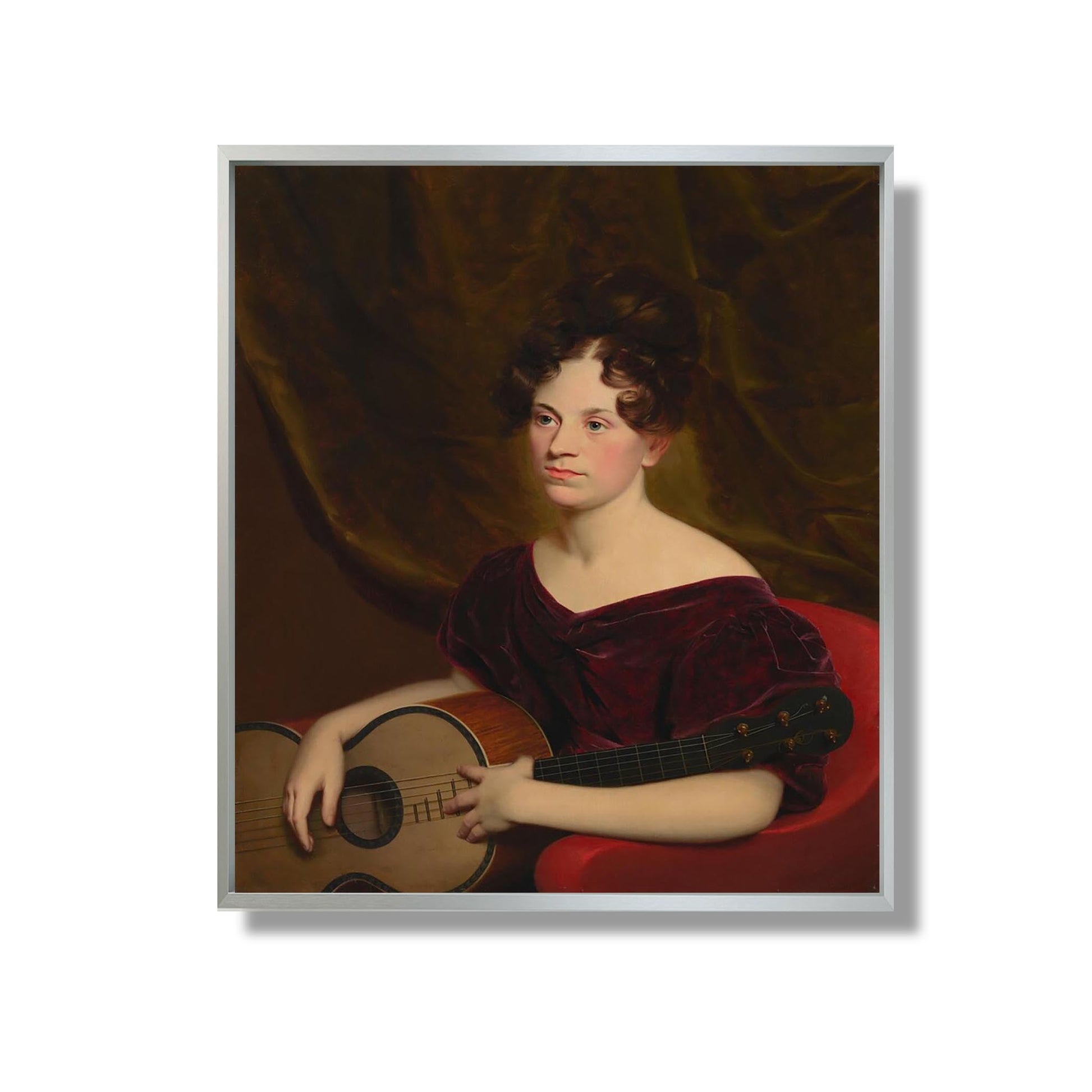 Cora Livingston - Charles Cromwell Ingham - Reproduction Peinture