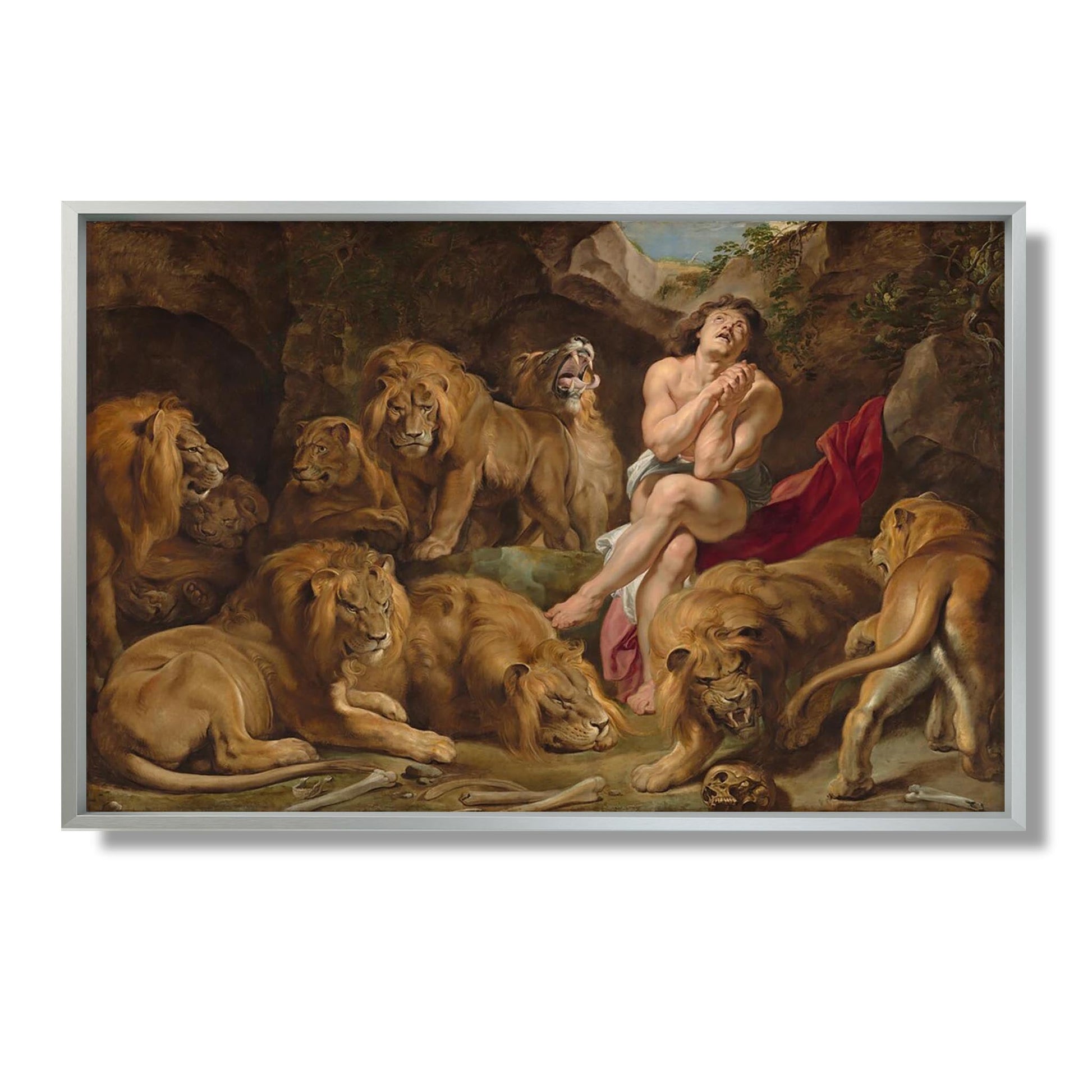 Daniel in the Lions' Den - Sir Peter Paul Rubens - Reproduction Peinture
