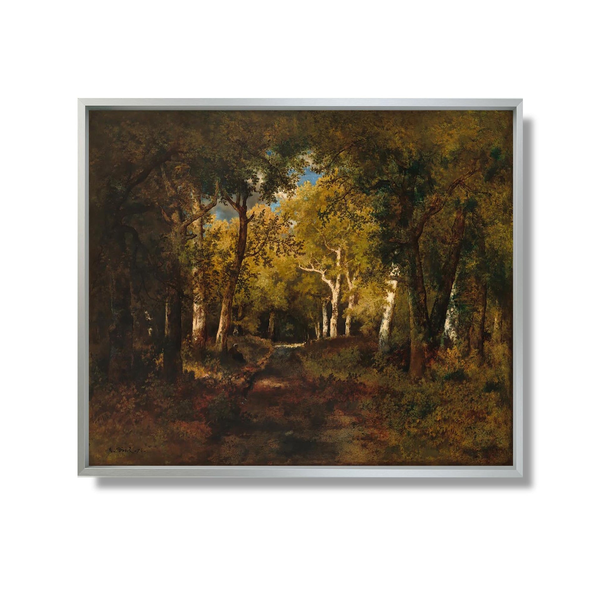 Dans la forêt - Narcisse Virgile Diaz de la Peña - Reproduction Peinture
