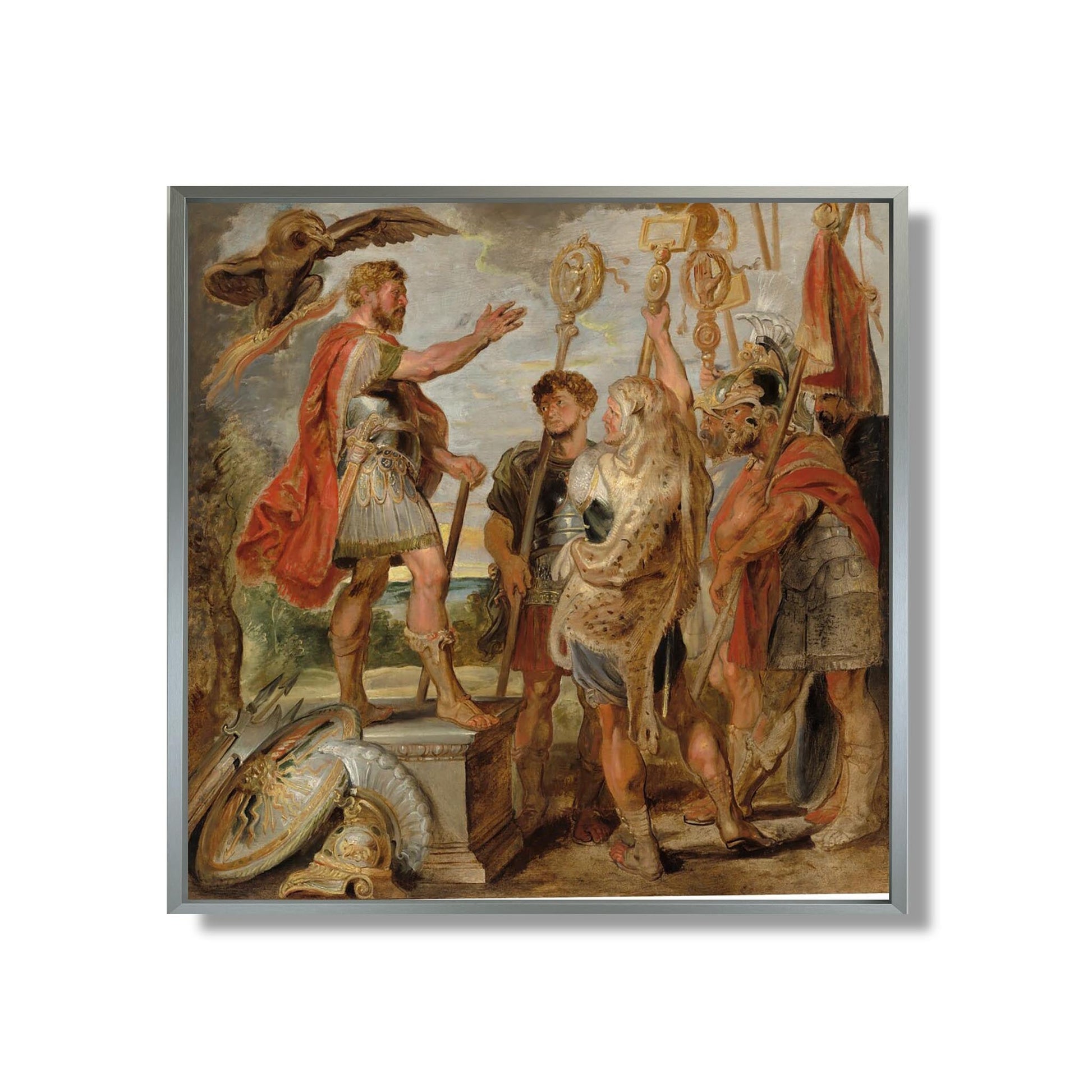 Decius Mus Addressing the Legions - Sir Peter Paul Rubens - Reproduction Peinture