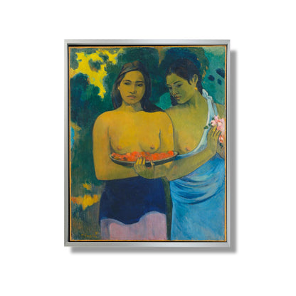 Deux Tahitiennes - Paul Gauguin