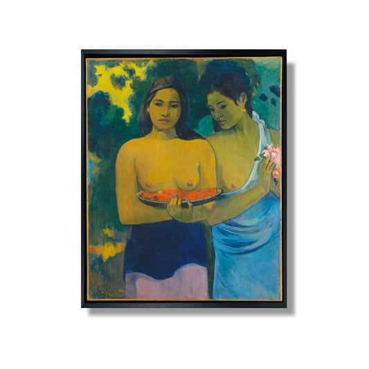 Deux Tahitiennes - Paul Gauguin