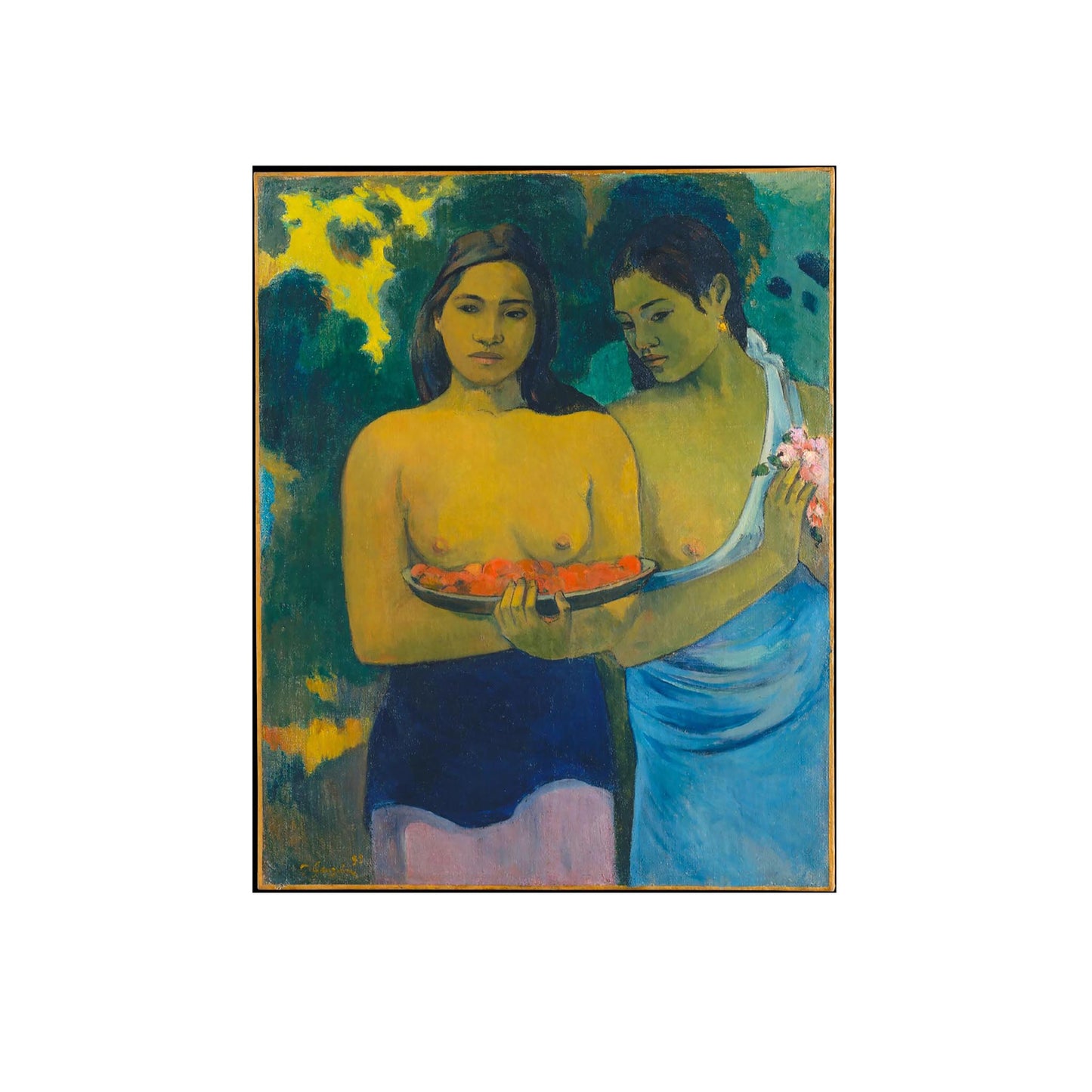 Deux Tahitiennes - Paul Gauguin