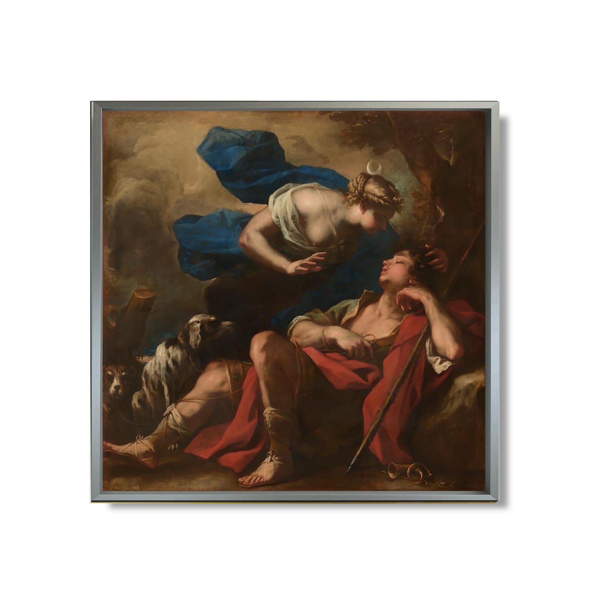 Diana and Endymion - Luca Giordano - Reproduction Peinture