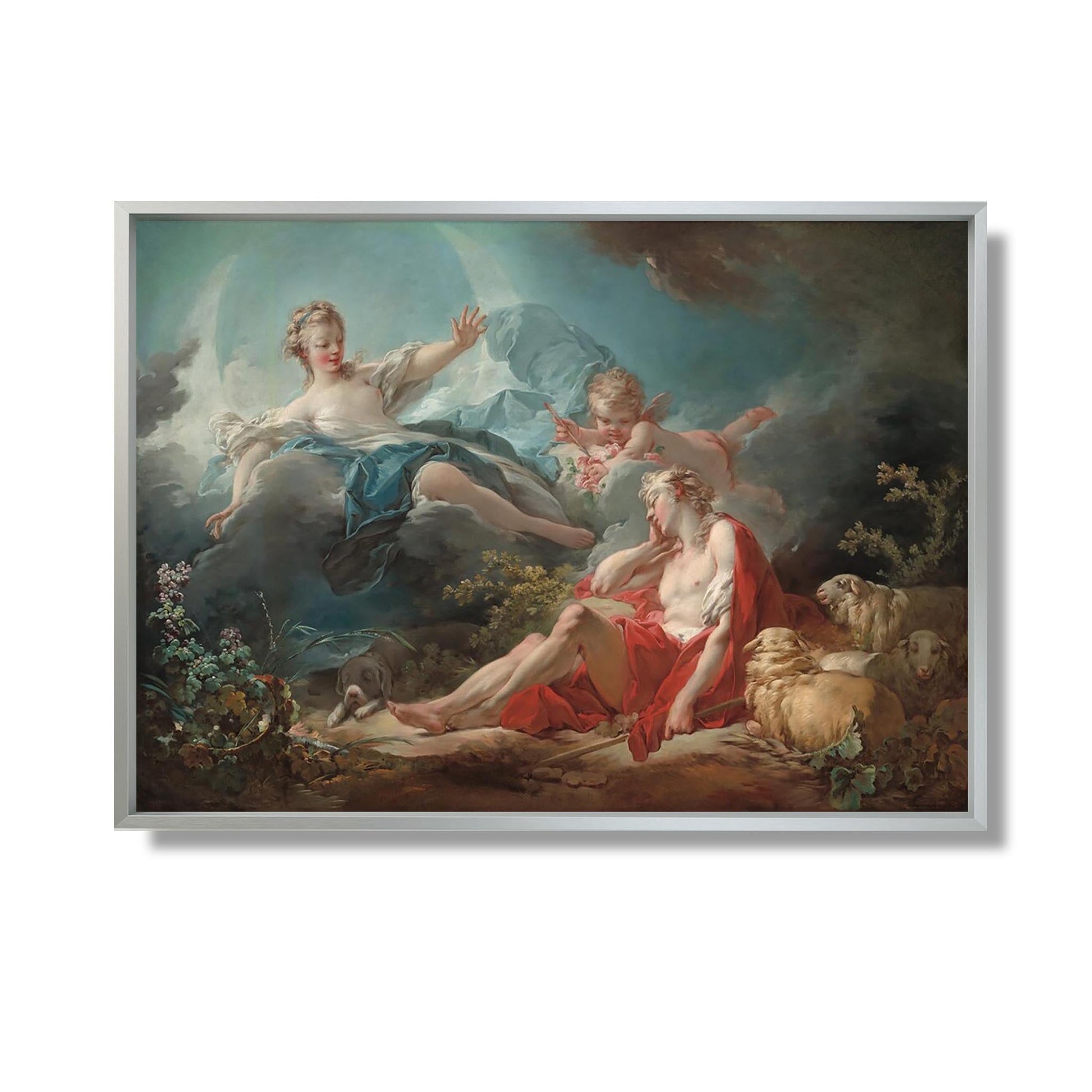 Diana et Endymion - Jean Honoré Fragonard - Reproduction Peinture