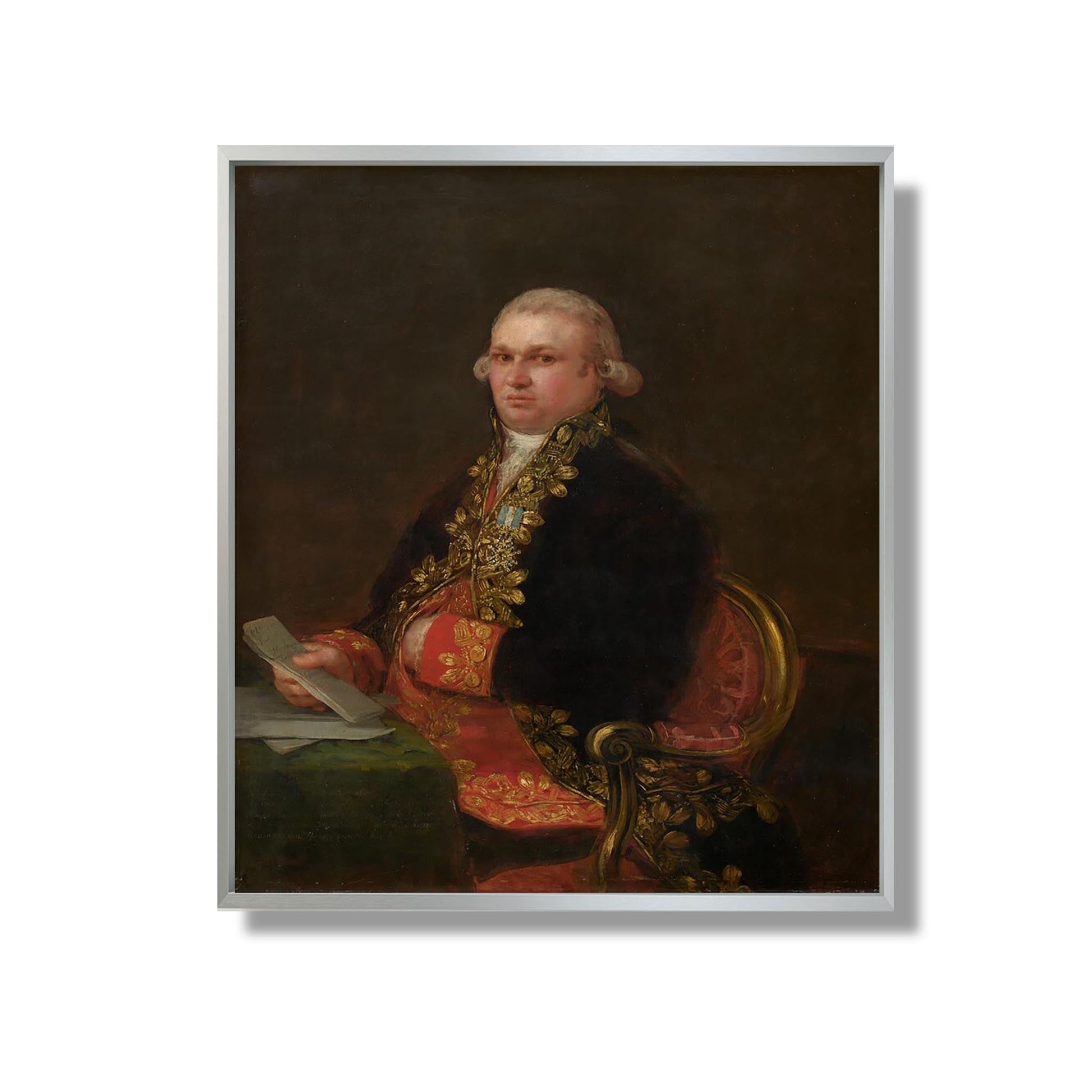 Don Antonio Noriega - Goya - Reproduction Peinture