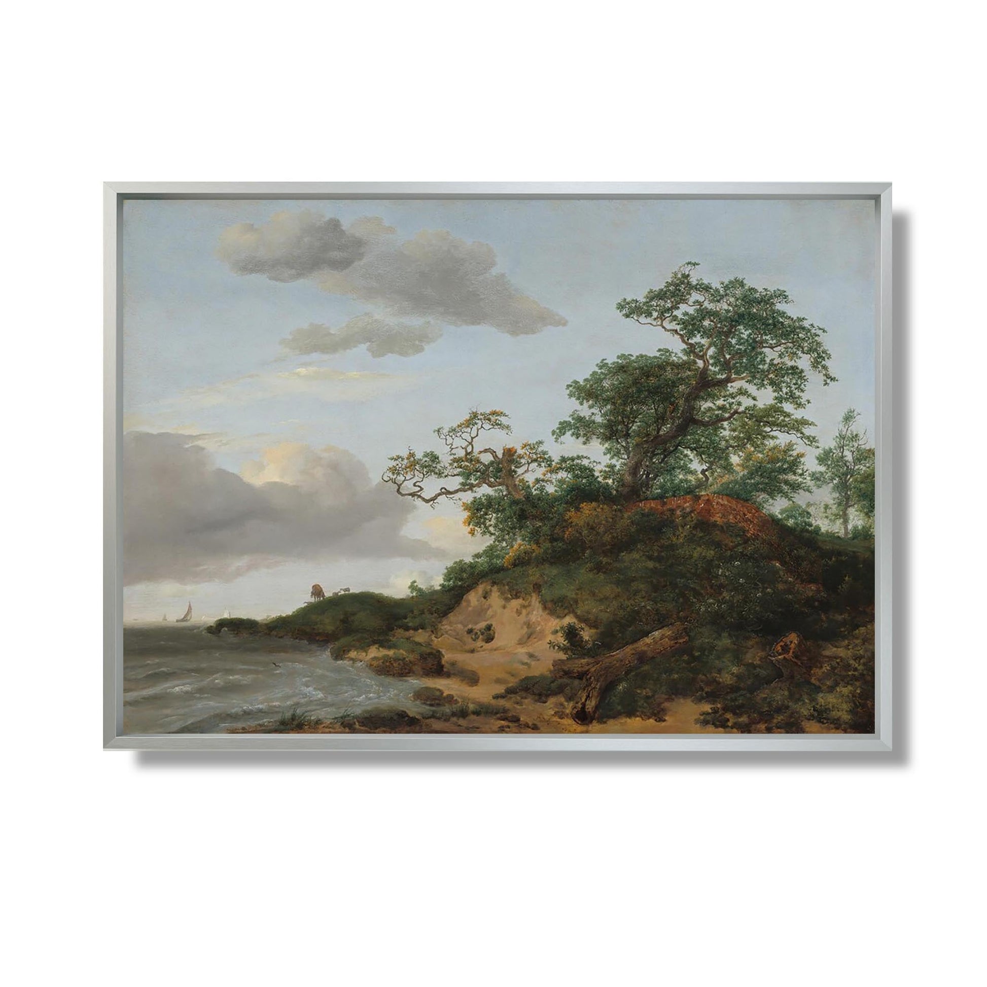 Dunes by the Sea - Jacob van Ruisdael - Reproduction Peinture