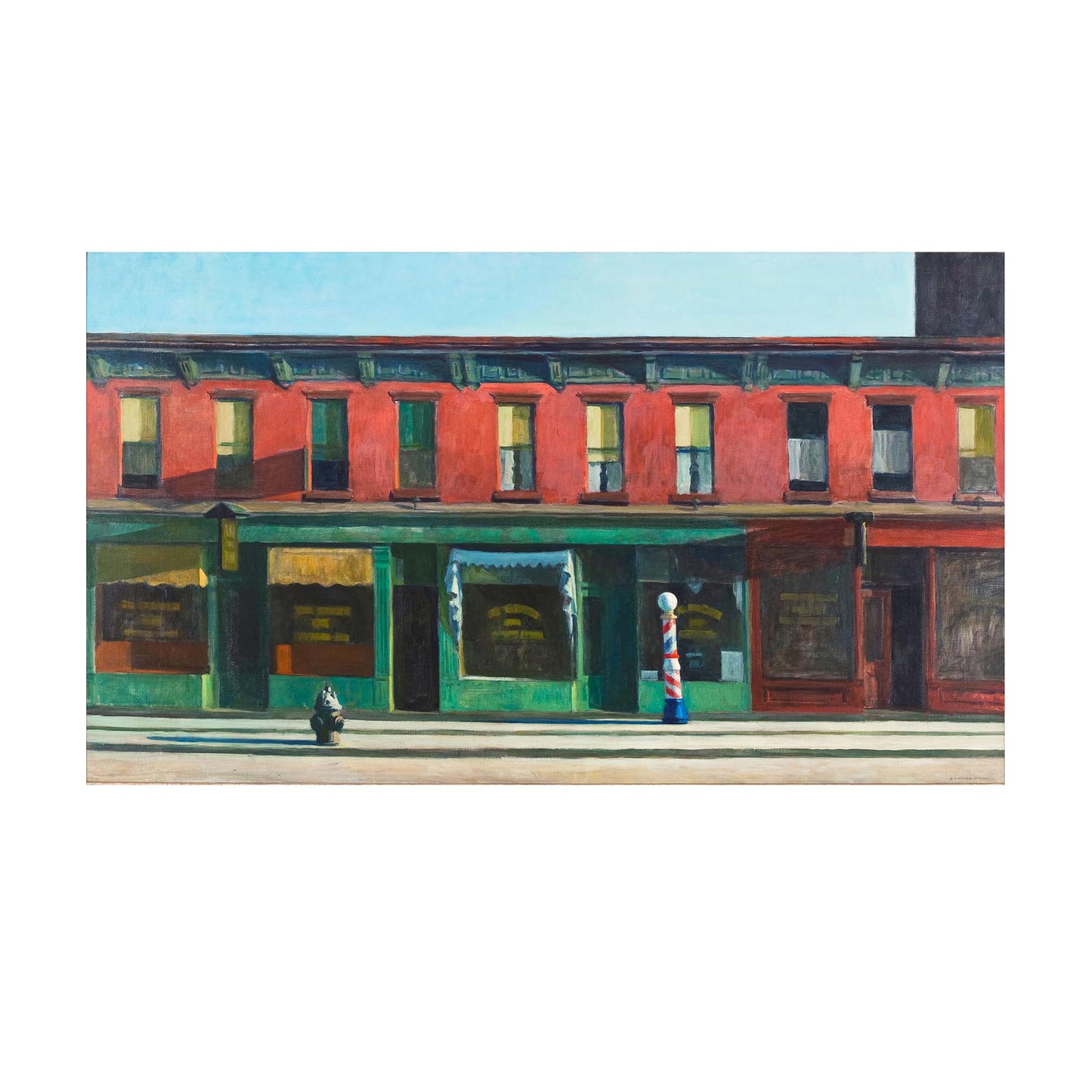 Early Sunday Morning - Edward Hopper