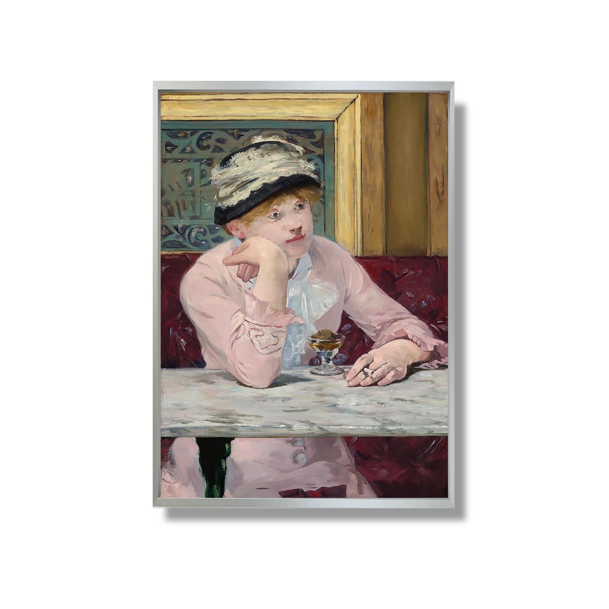 Eau-de-vie de prune - Edouard Manet - Reproduction Peinture
