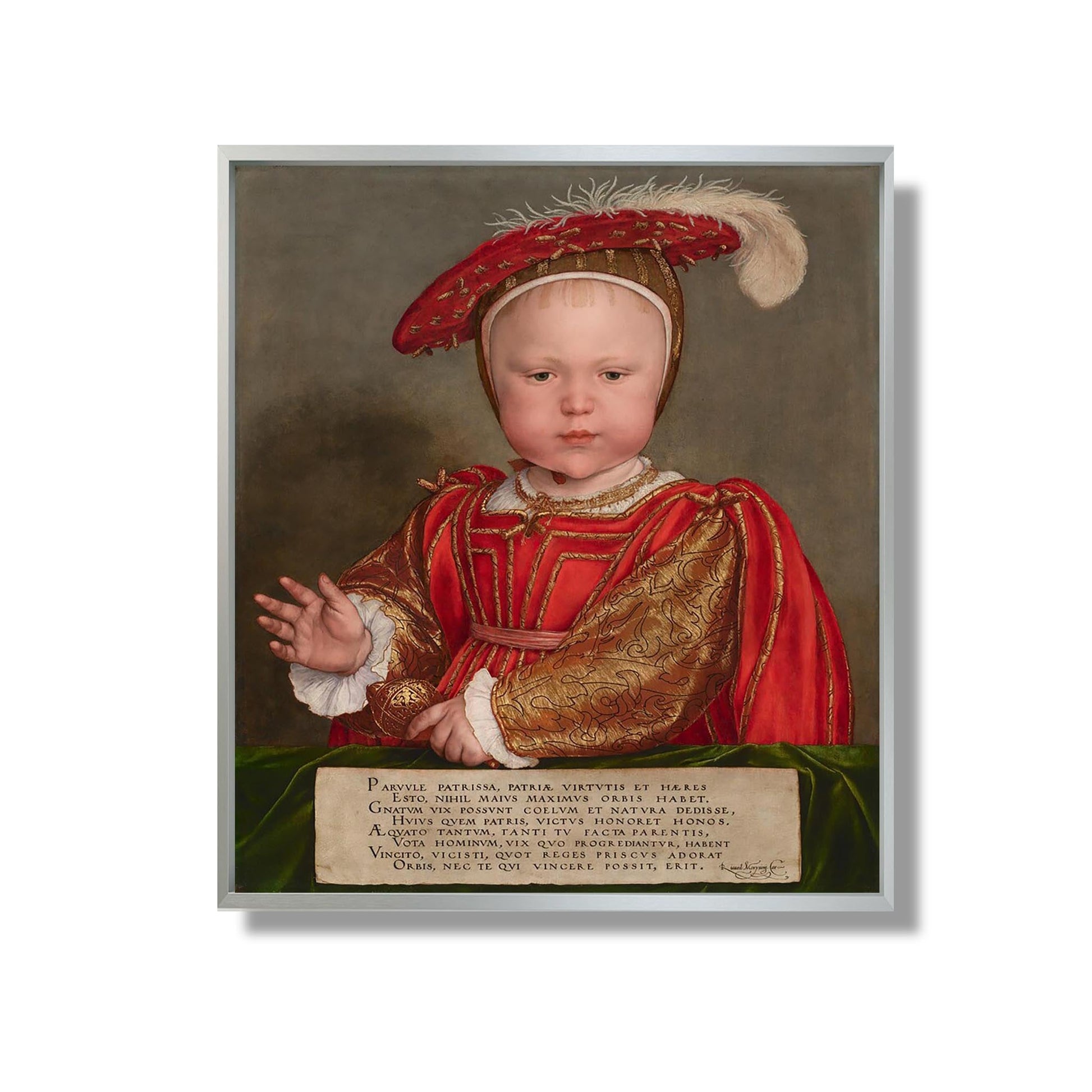 Edward VI as a Child - Hans Holbein the Younger - Reproduction Peinture