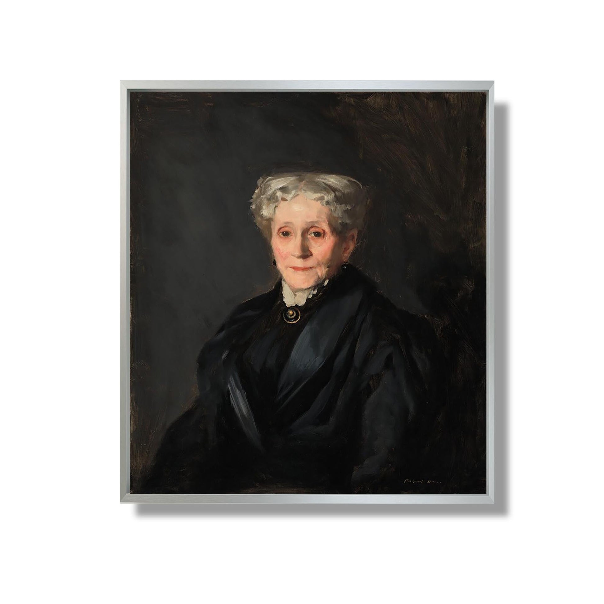 Elizabeth Virginia Laning Bradner Smith (Mrs. George Cotton Smith) - Robert Henri - Reproduction Peinture