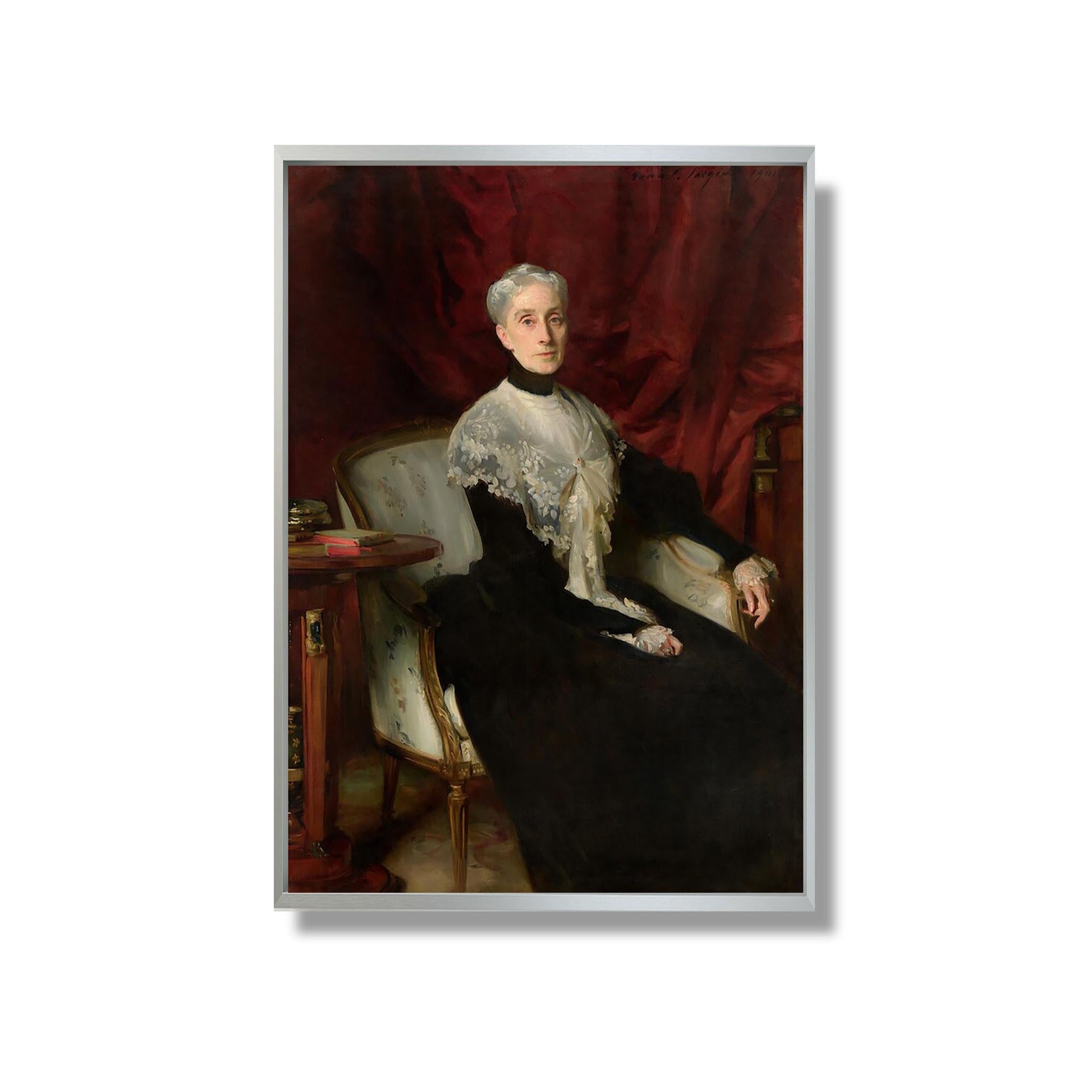 Ellen Peabody Endicott (Mrs. William Crowninshield Endicott) - John Singer Sargent - Reproduction Peinture
