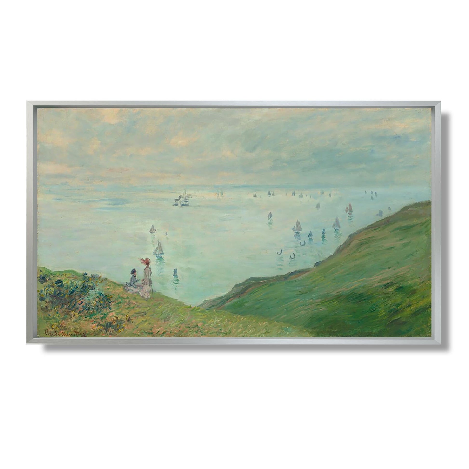 Falaises de Pourville - Claude Monet - Reproduction Peinture