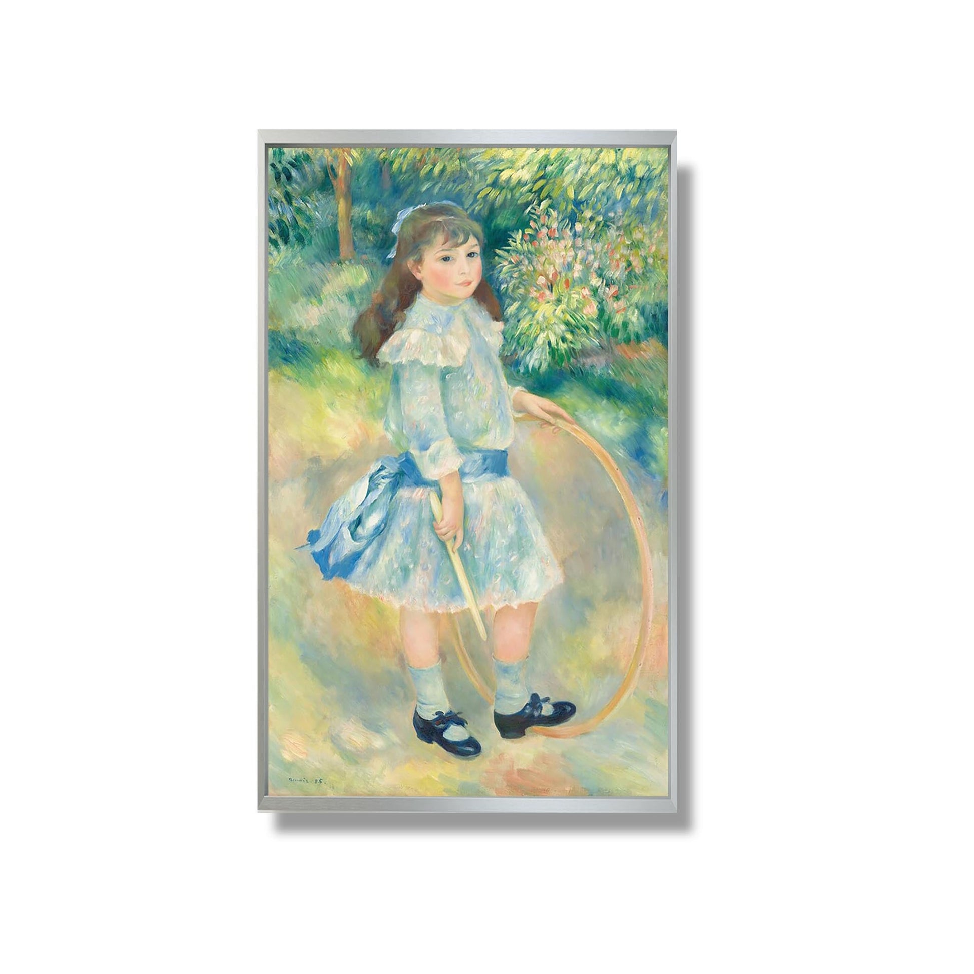 Fille avec un cerceau - Auguste Renoir - Reproduction Peinture