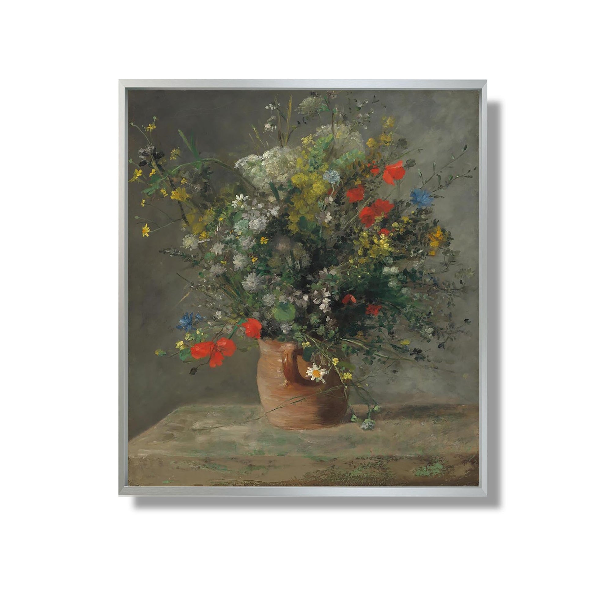 Fleurs dans un vase - Auguste Renoir - Reproduction Peinture