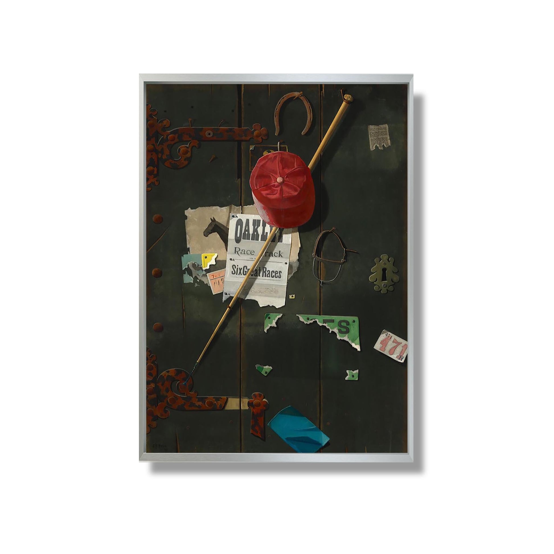 For the Track - John Frederick Peto - Reproduction Peinture