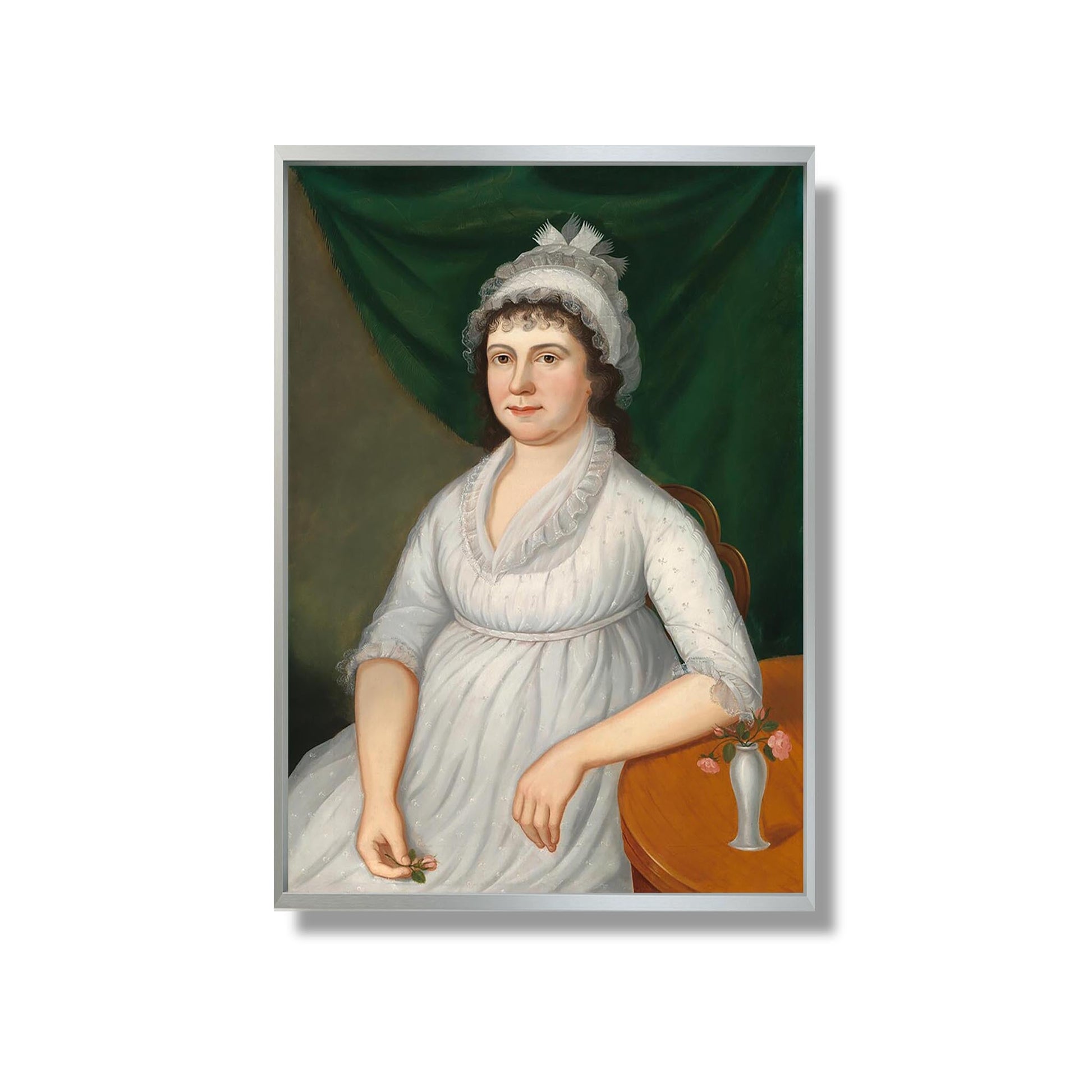 Hannah Lemmon Corcoran (Mrs. Thomas Corcoran) - Charles Peale Polk - Reproduction Peinture