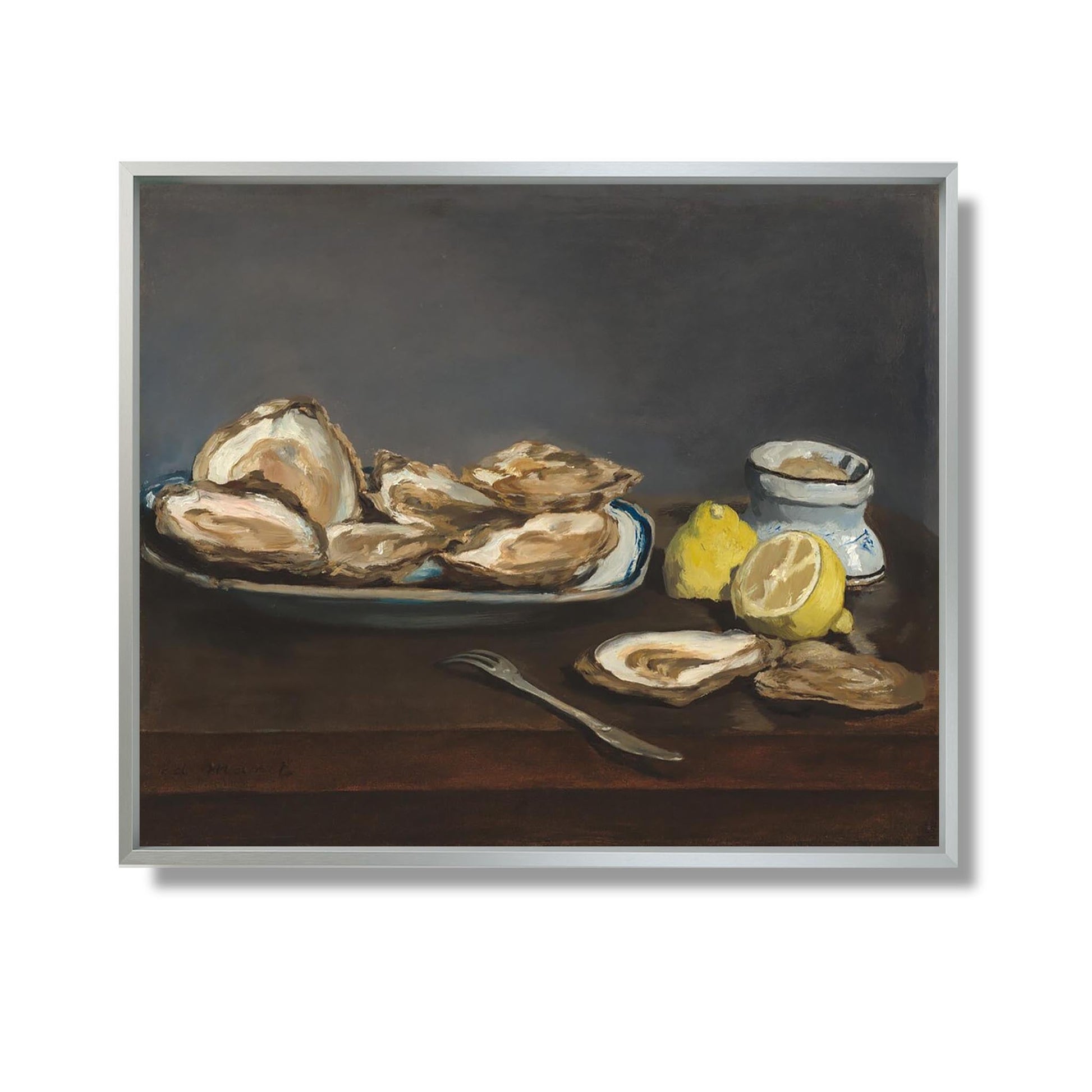 Huitres - Edouard Manet - Reproduction Peinture