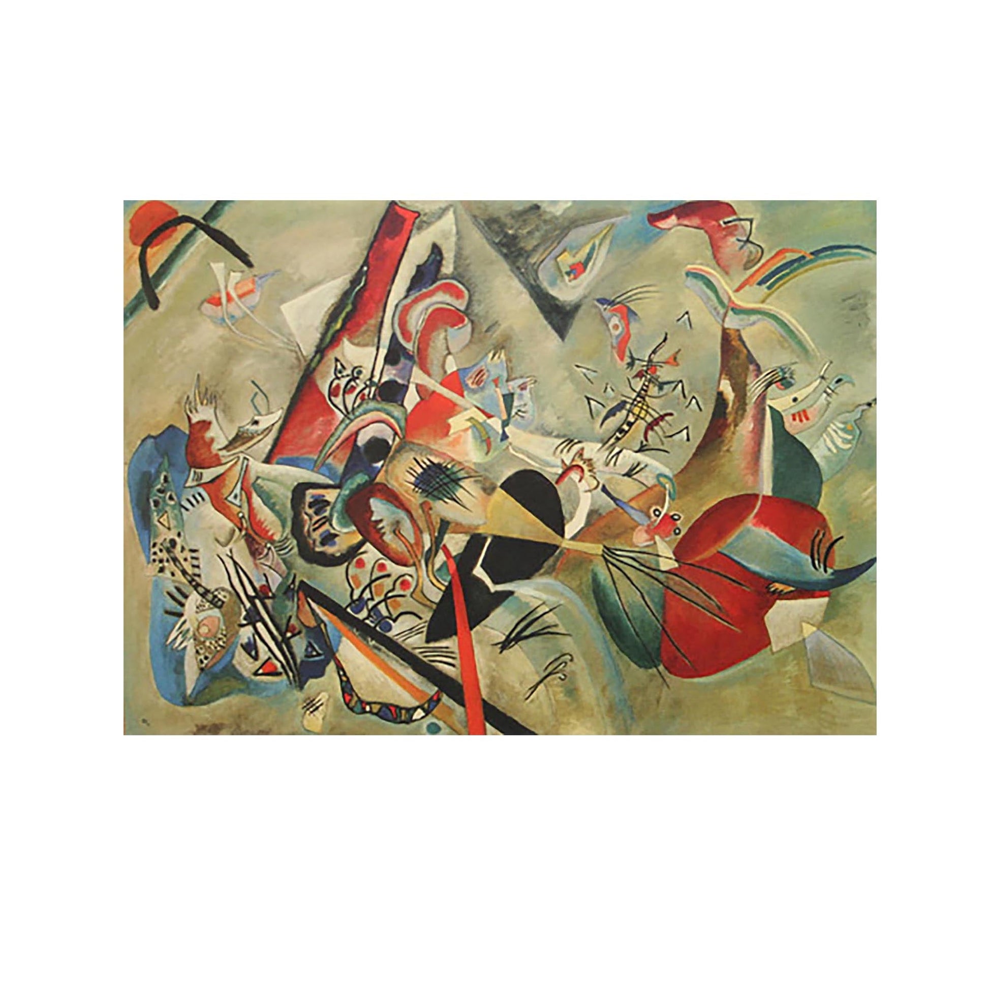 Im Grau (In the Grey) - Wassily Kandinsky - Reproduction Peinture