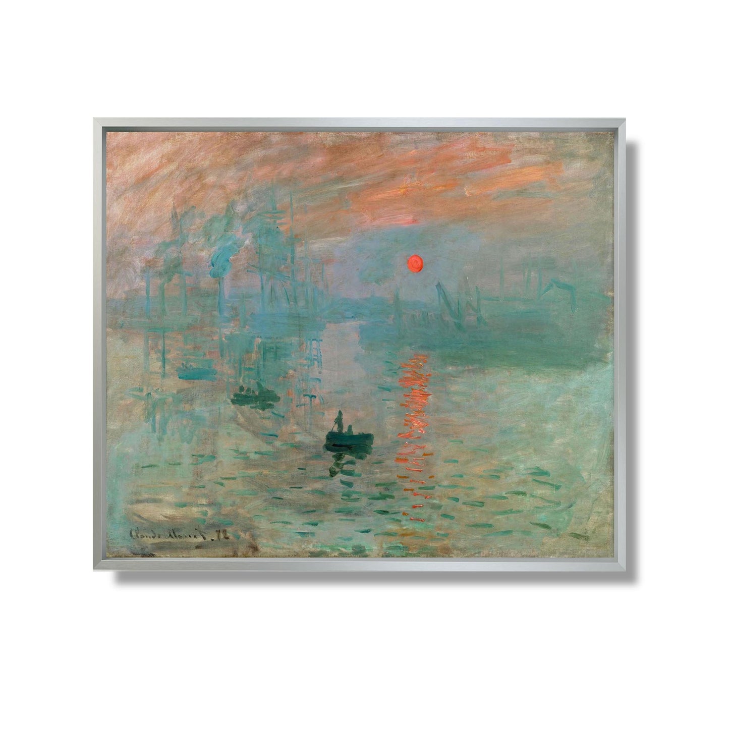 Klippen bei Pourville - Claude Monet