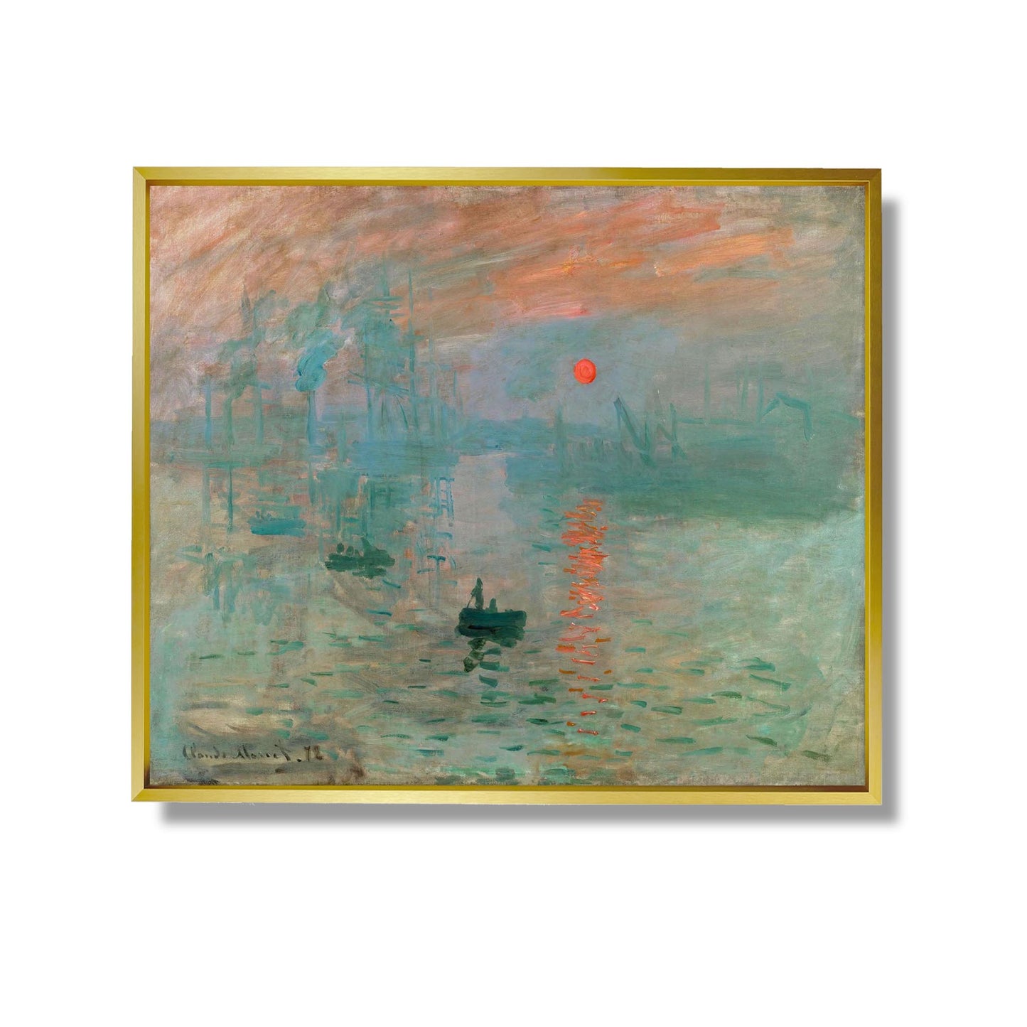 Klippen bei Pourville - Claude Monet