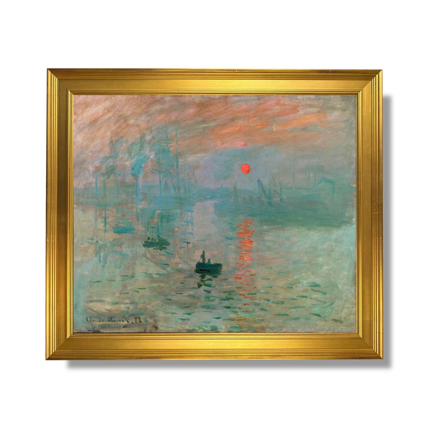 Klippen bei Pourville - Claude Monet