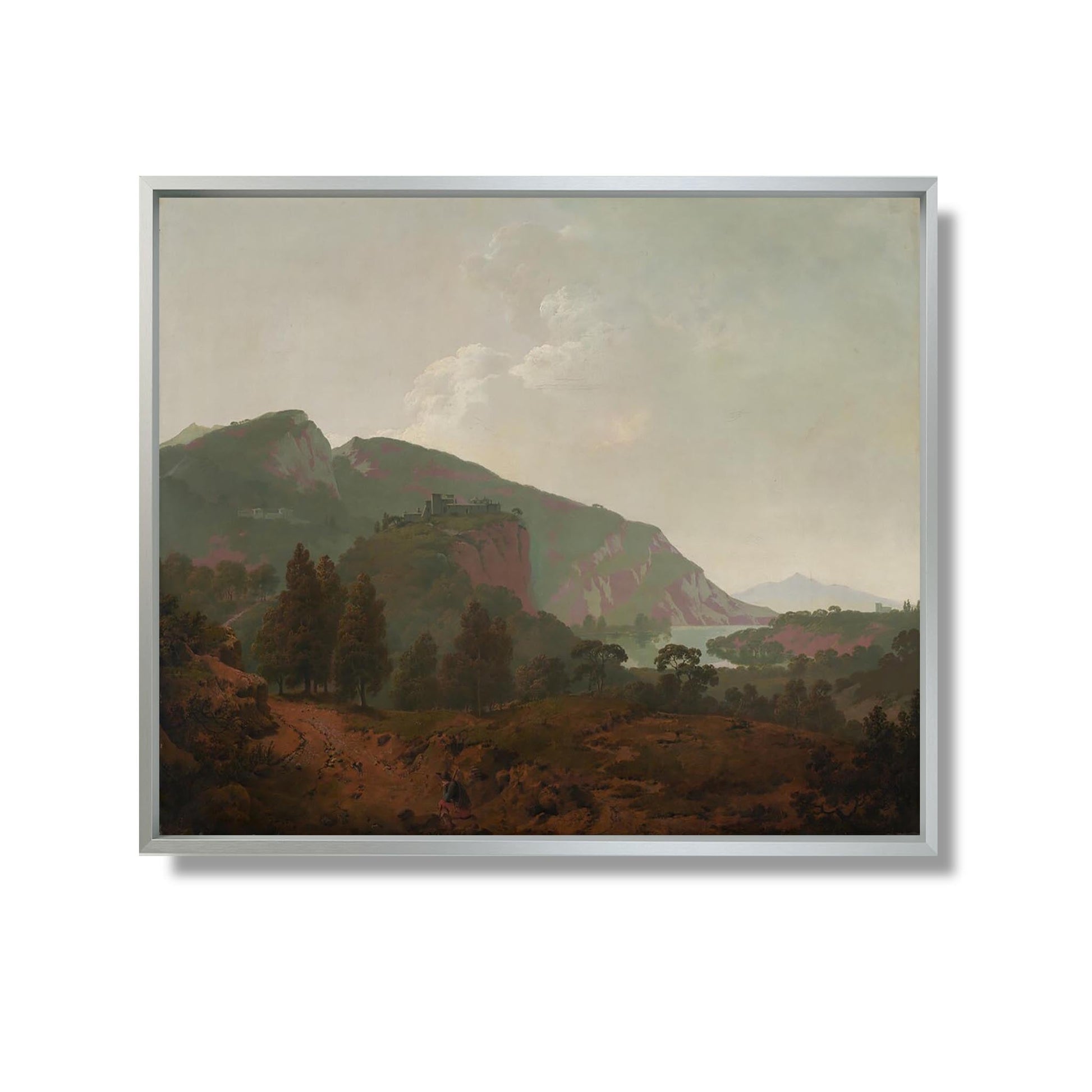 Italian Landscape - Joseph Wright - Reproduction Peinture