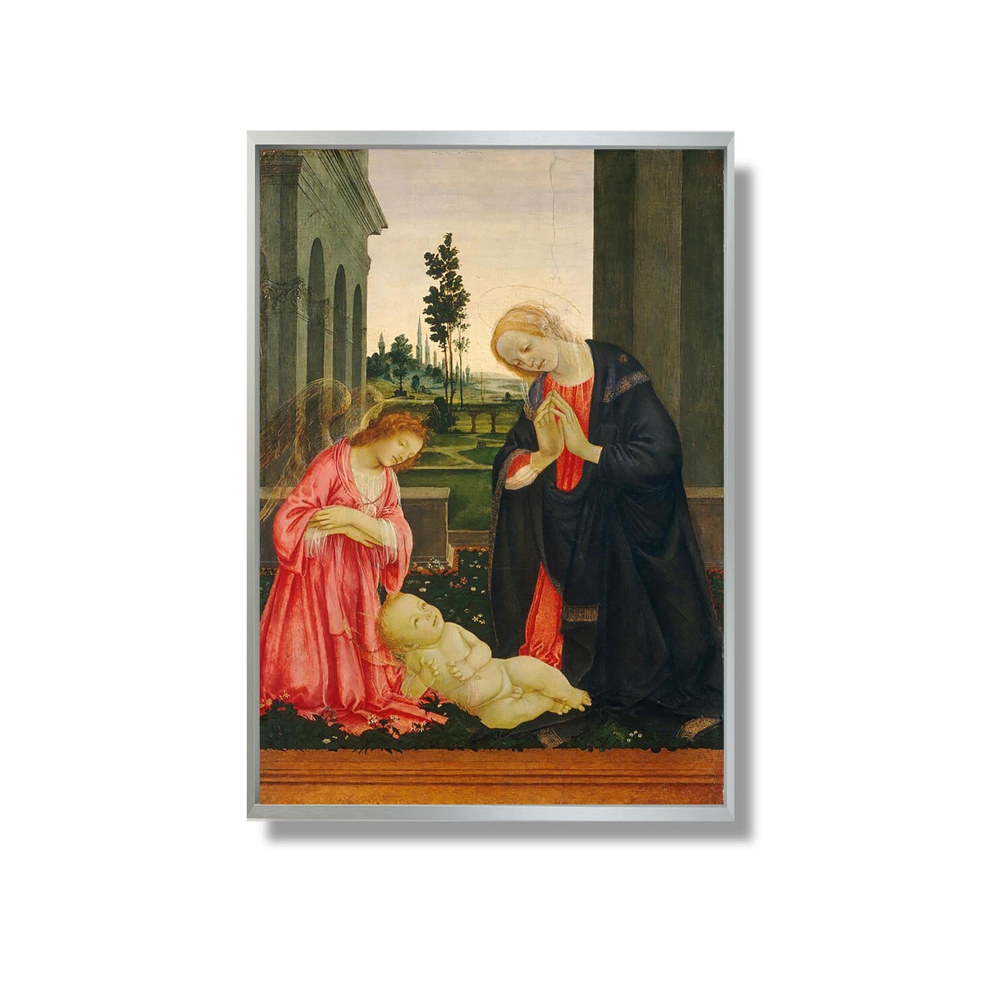 L'Adoration de l'Enfant - Filippino Lippi - Reproduction Peinture