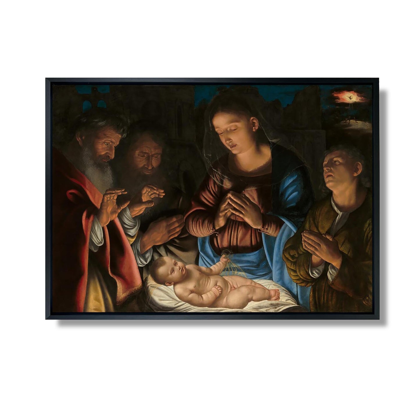 L'Adoration des Bergers - Giovanni Girolamo Savoldo