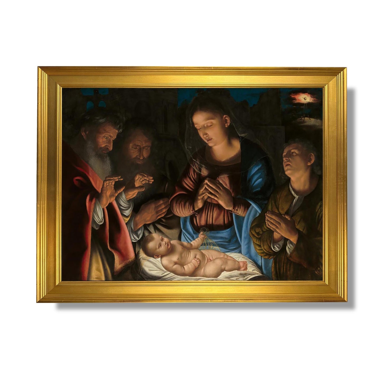 L'Adoration des Bergers - Giovanni Girolamo Savoldo