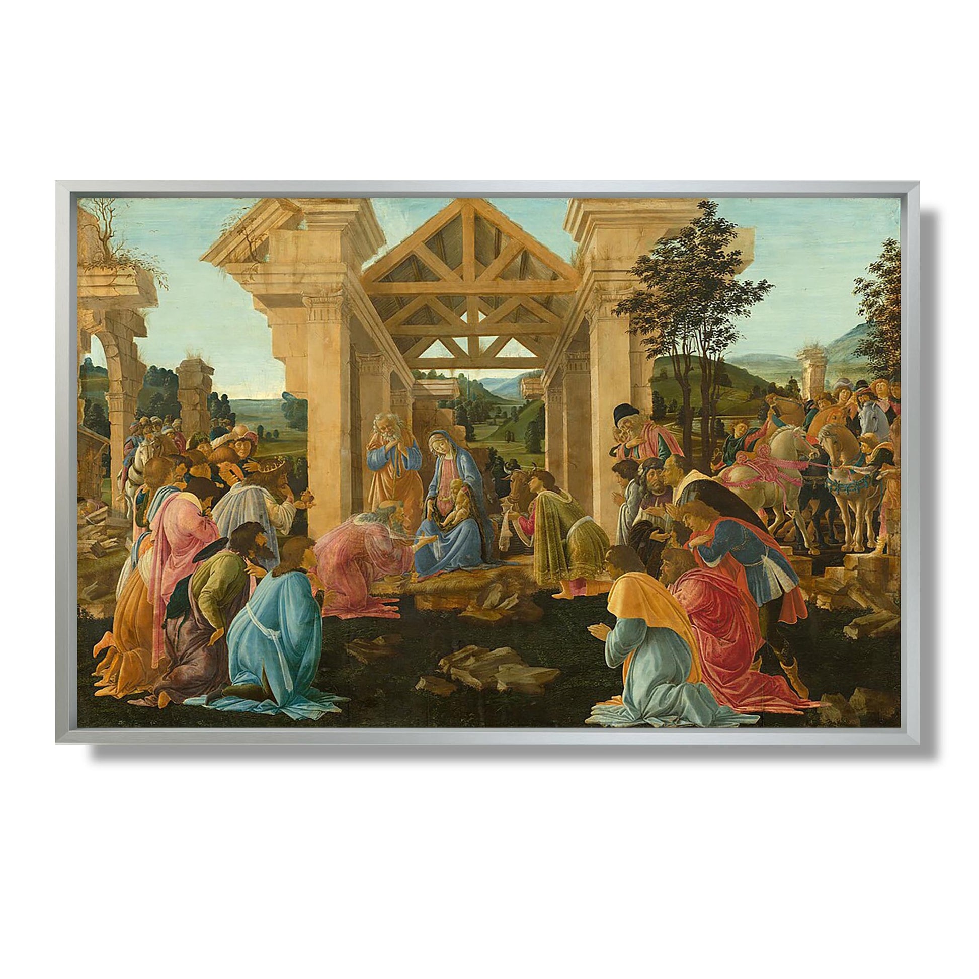 L'Adoration des Mages - Sandro Botticelli - Reproduction Peinture
