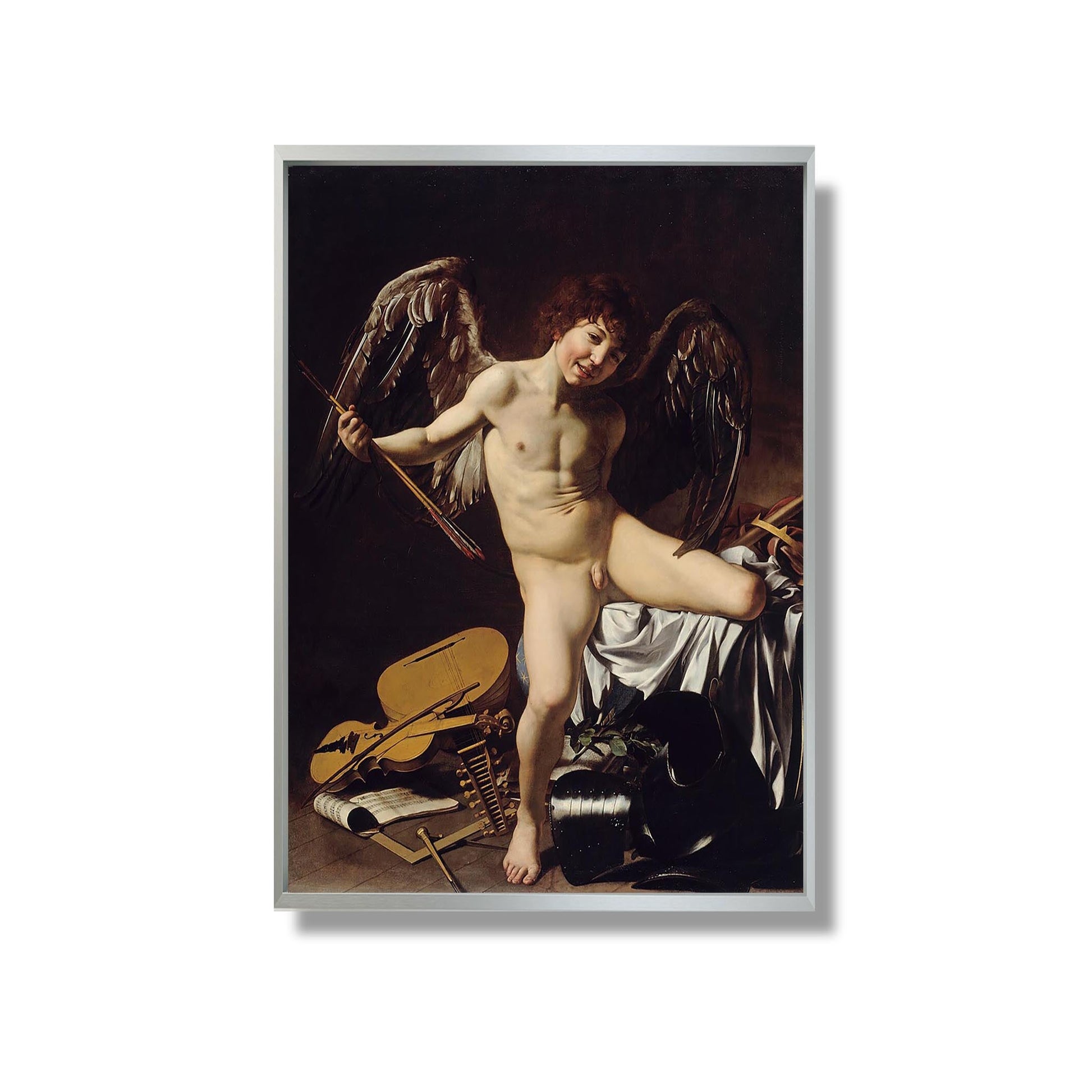 L'Amour Victorieux - Caravage - Reproduction Peinture