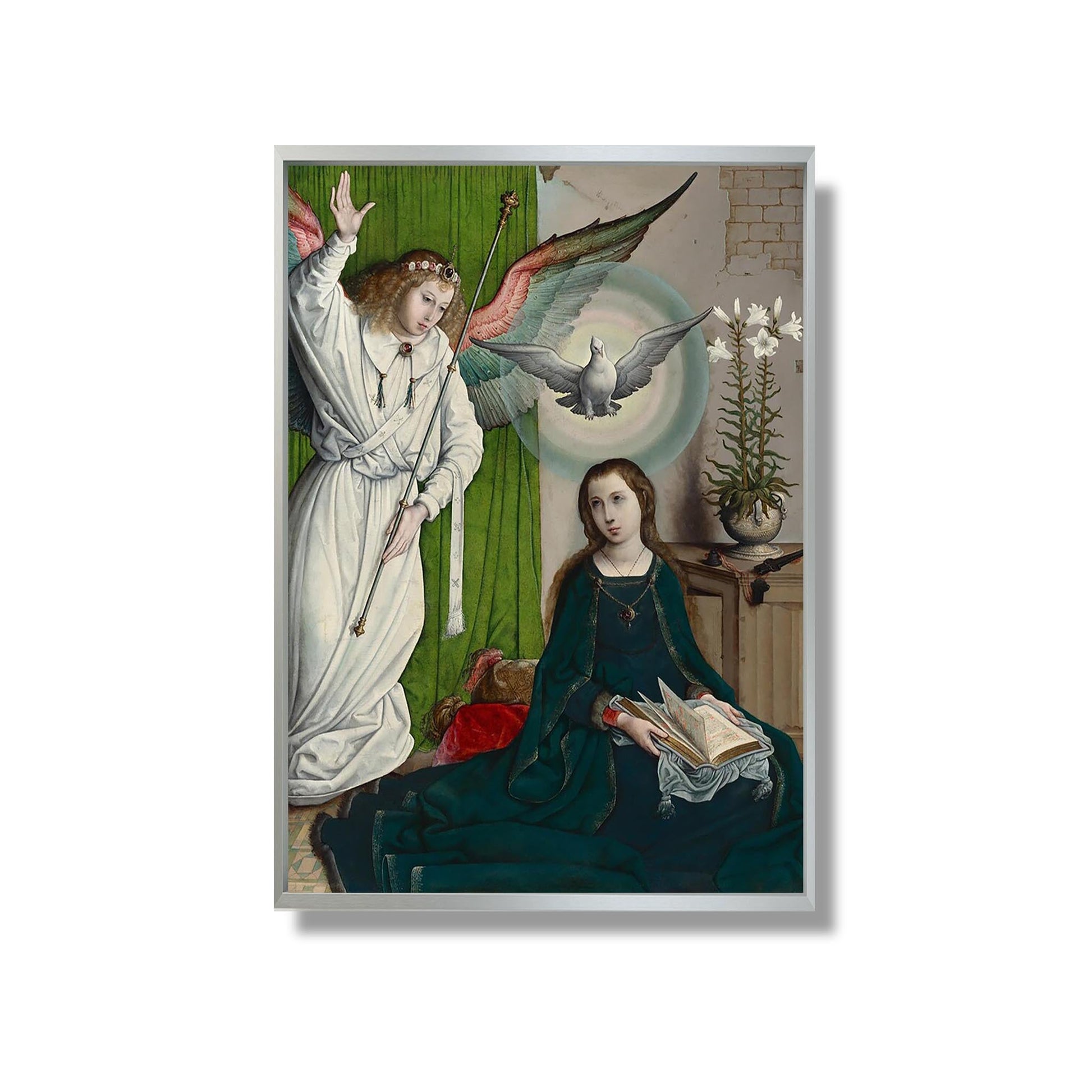 L'Annonciation - Juan de Flandes - Reproduction Peinture