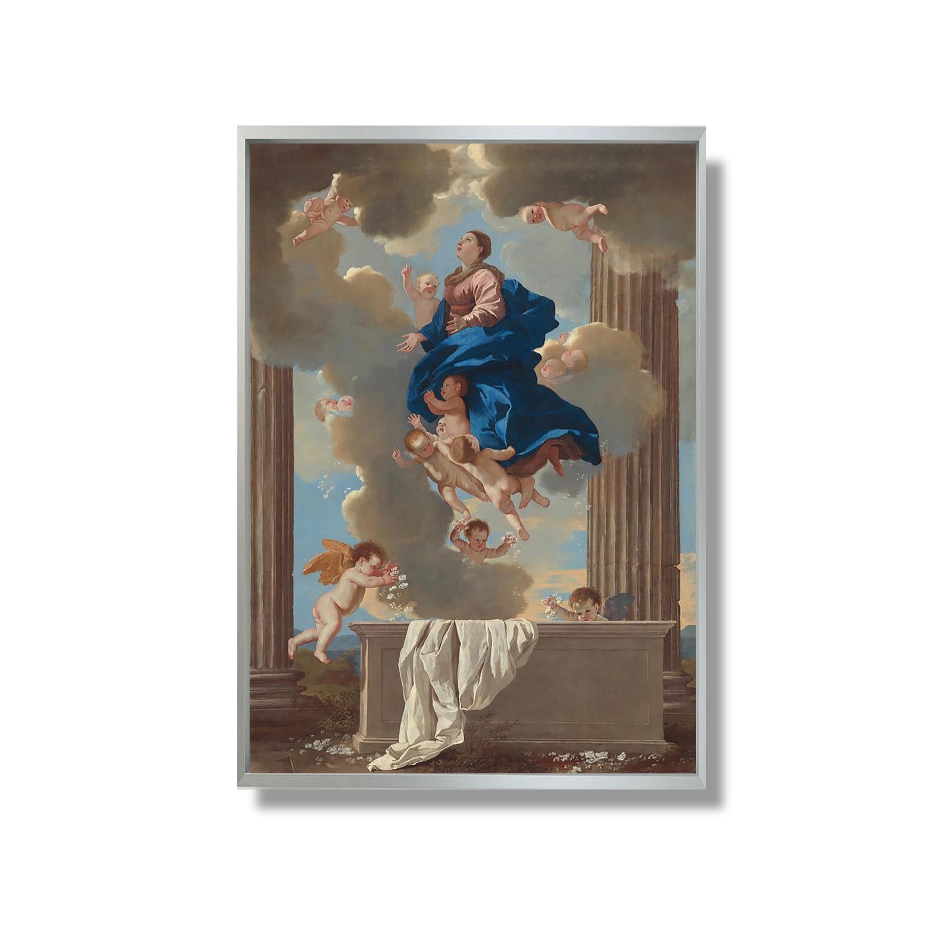L'Assomption de la Vierge - Nicolas Poussin - Reproduction Peinture