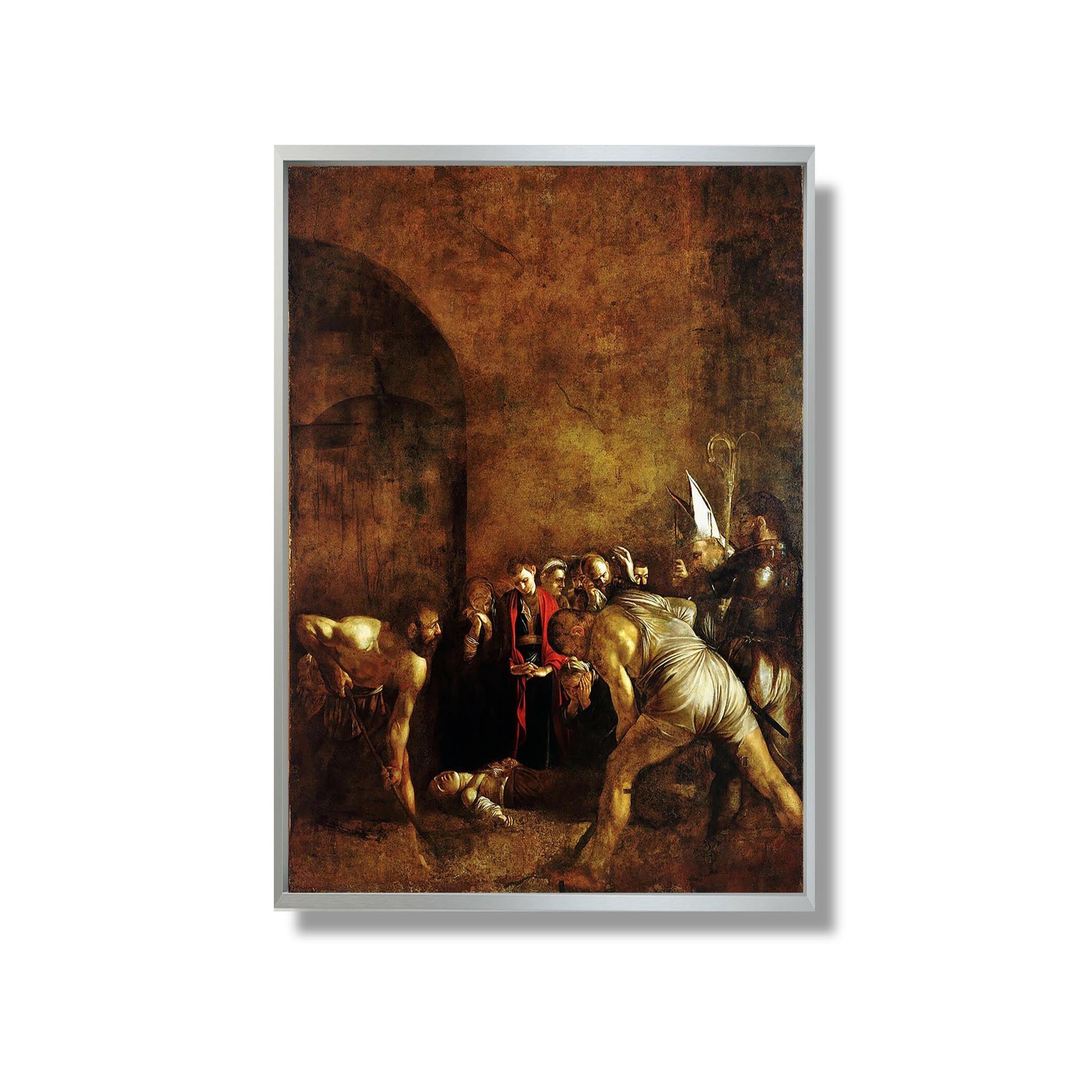 L'Enterrement de Sainte Lucie - Caravage - Reproduction Peinture