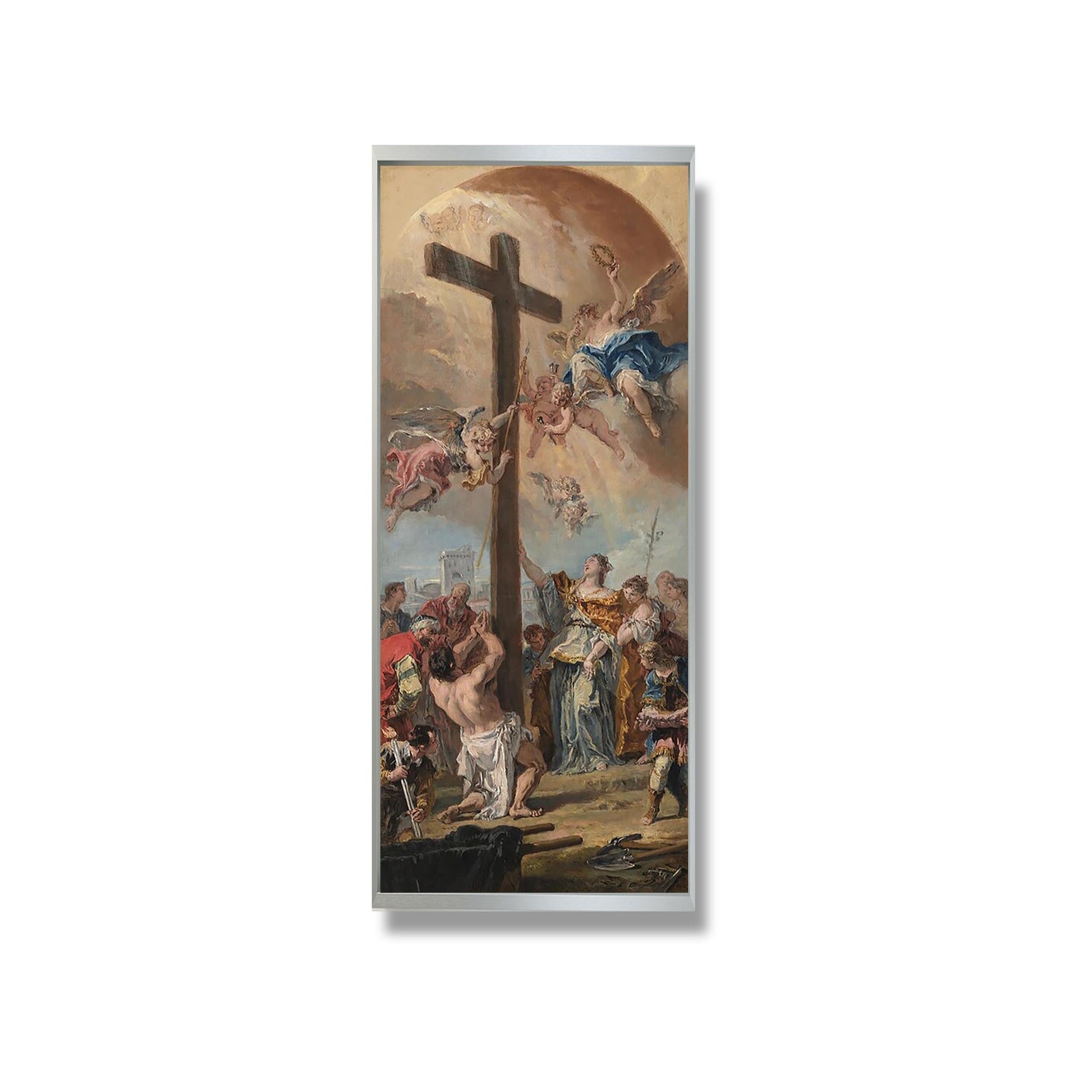 L'Exaltation de la Vraie Croix - Sebastiano Ricci - Reproduction Peinture