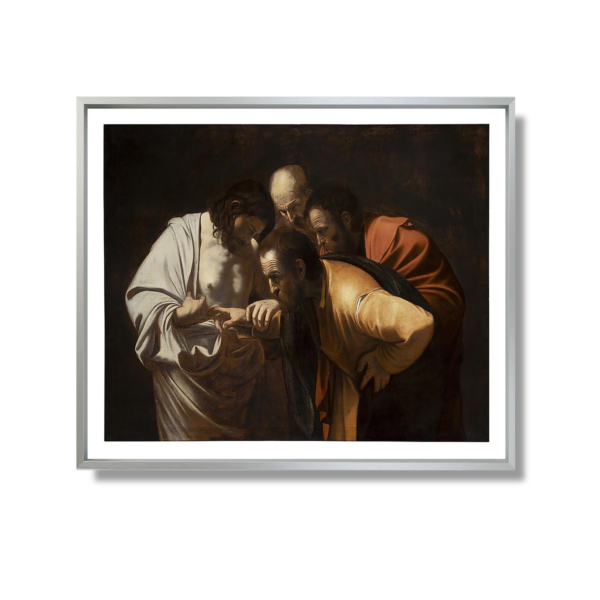 L'Incrédulité de Saint Thomas - Caravage - Reproduction Peinture