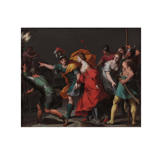 L'enlèvement d'Hélène - Alessandro Turchi - Reproduction Peinture