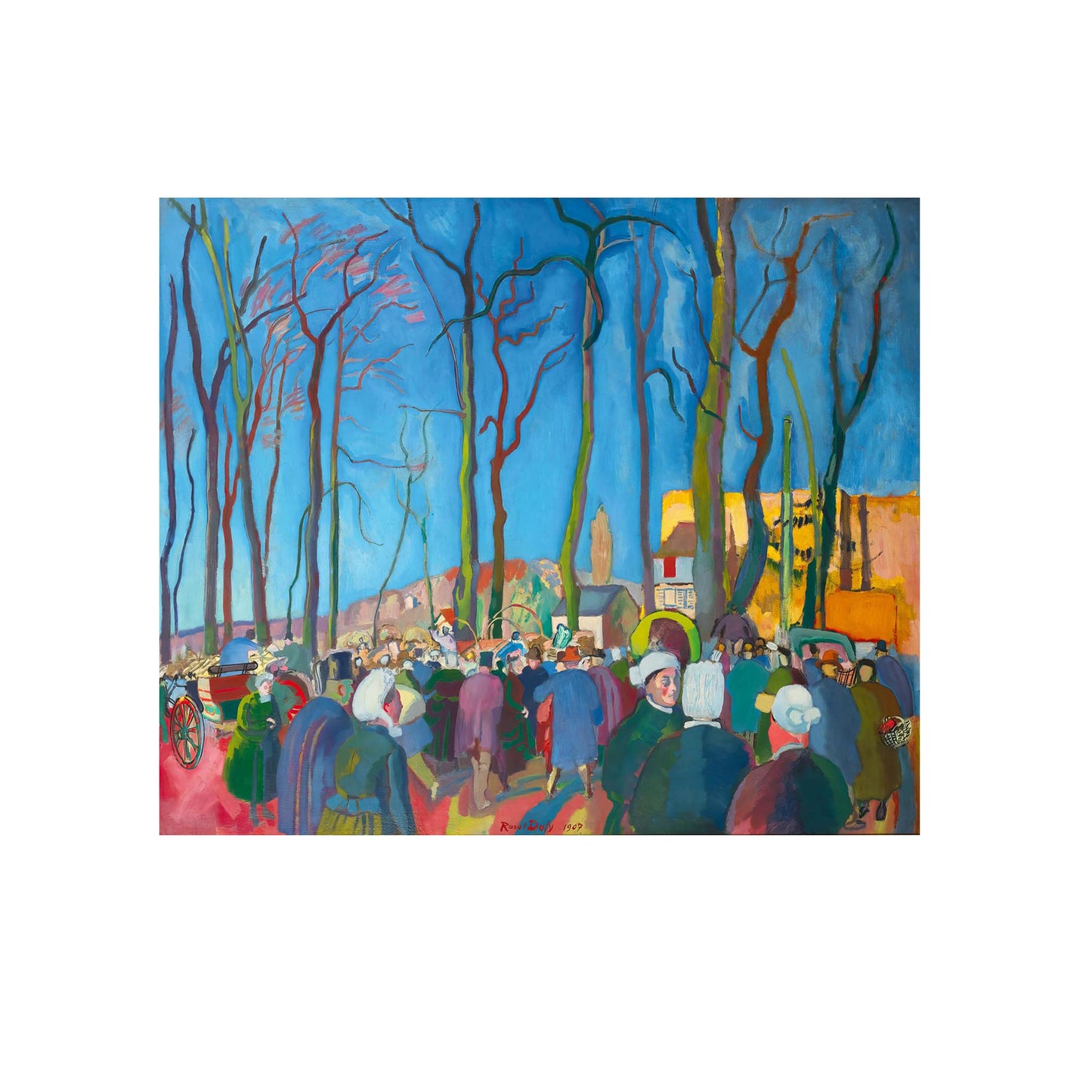 La Foire aux Oignons - Raoul Dufy