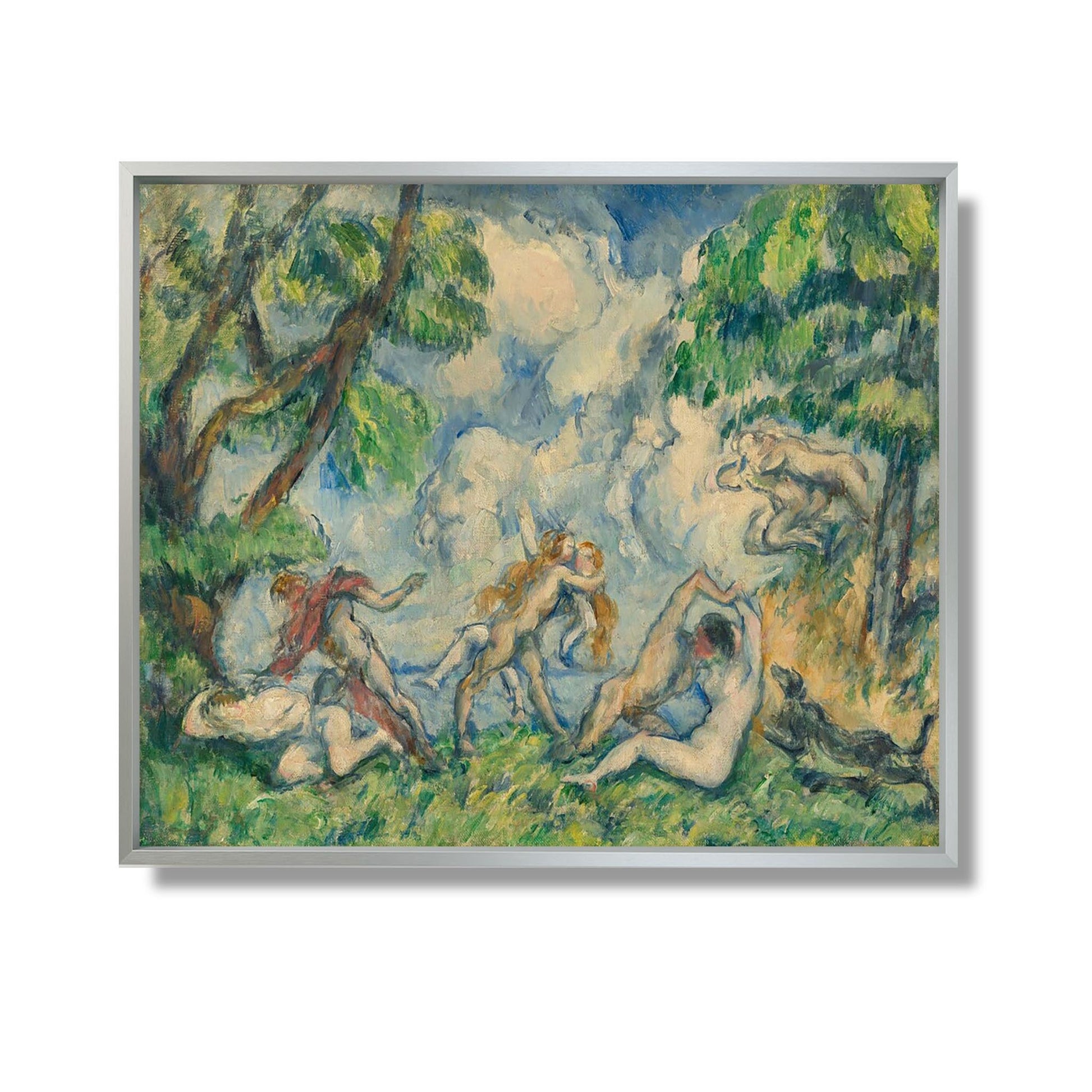 La Bataille de l'Amour - Paul Cézanne - Reproduction Peinture